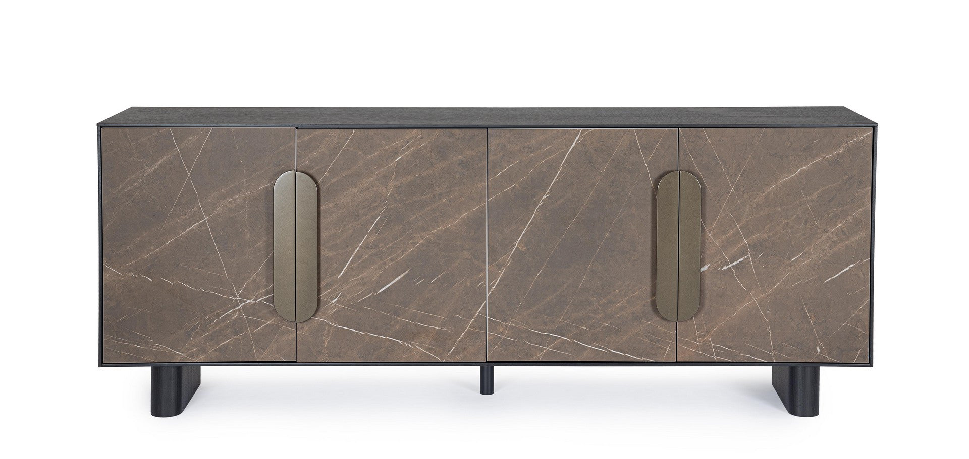 Bizzotto | Sideboard Garrison Tueren Mit Stahlgestell Garrison | Stahlgestell | Neutral | Produktansicht