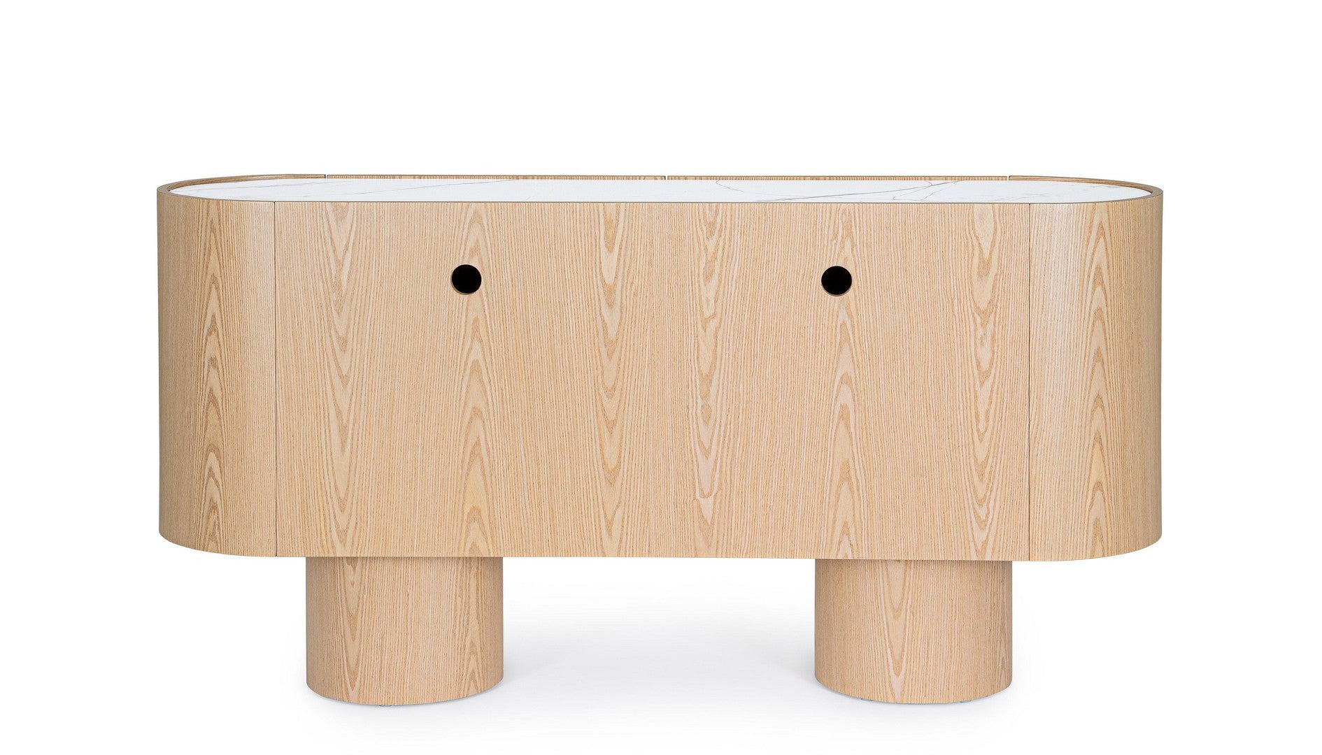 Sideboard Otilia 3 Türen mit Stahlgestell