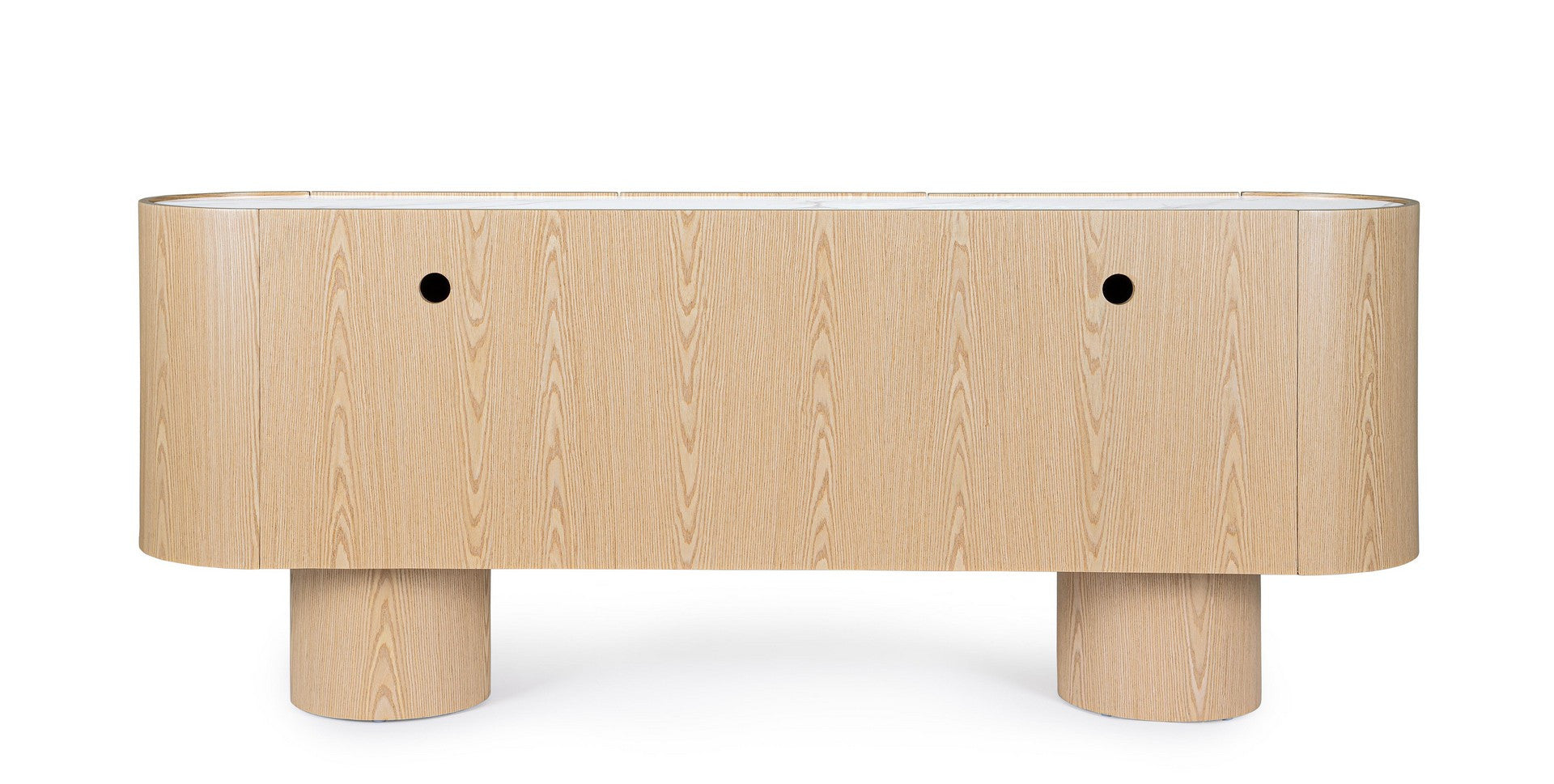Sideboard Otilia 3 Türen mit Stahlgestell