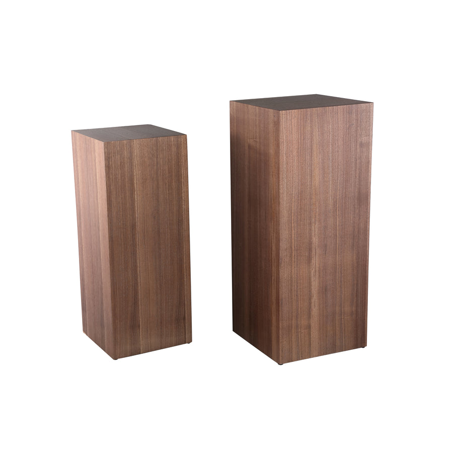 Indoor Designmöbel Konsole Tiess Natural Set 2 in natur | Ptmd | zeitloses Design, hochwertig verarbeitet, ideal für Wohn- und Essbereich
