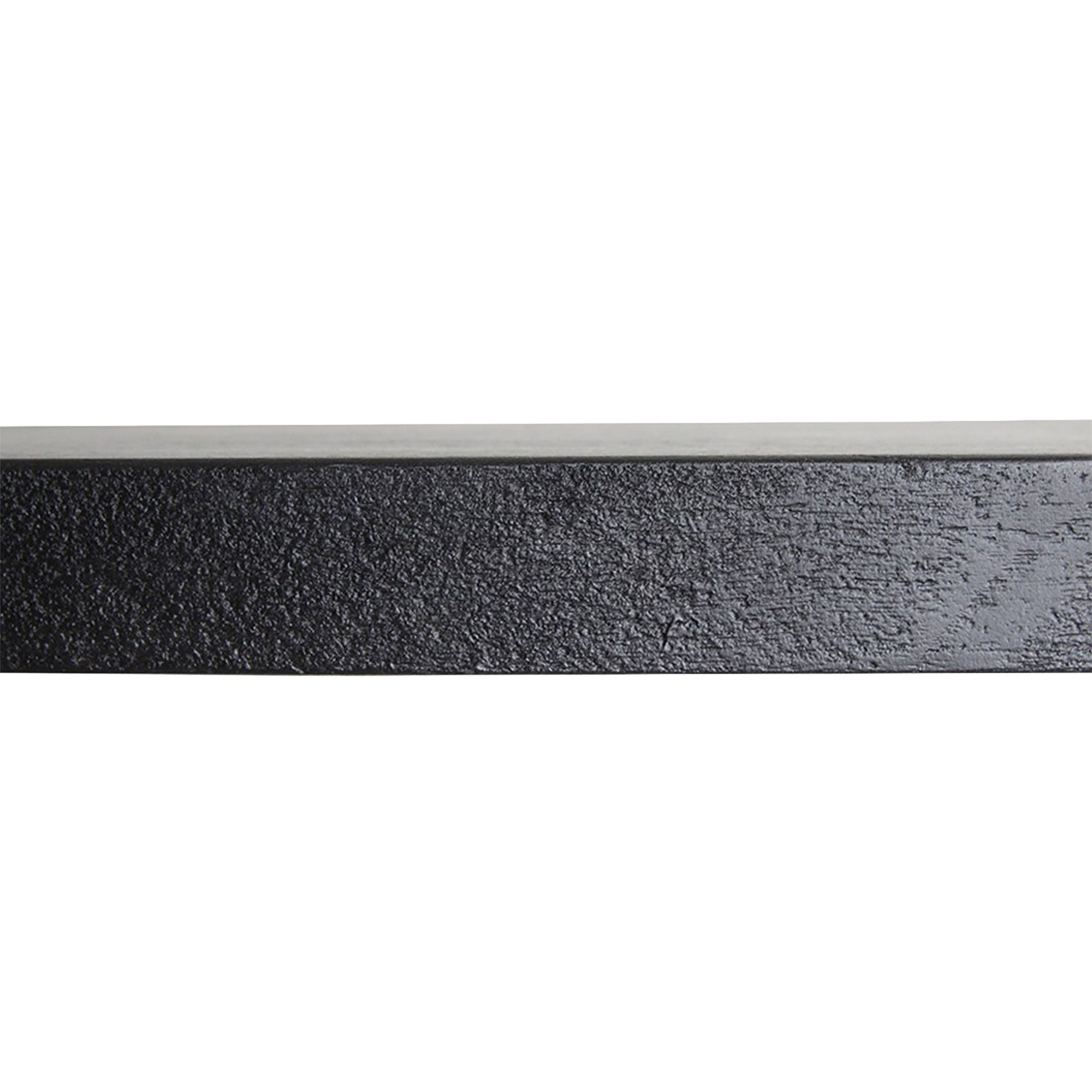 Detailaufnahme der Holzstruktur des Wandregals Heritage Schwarz