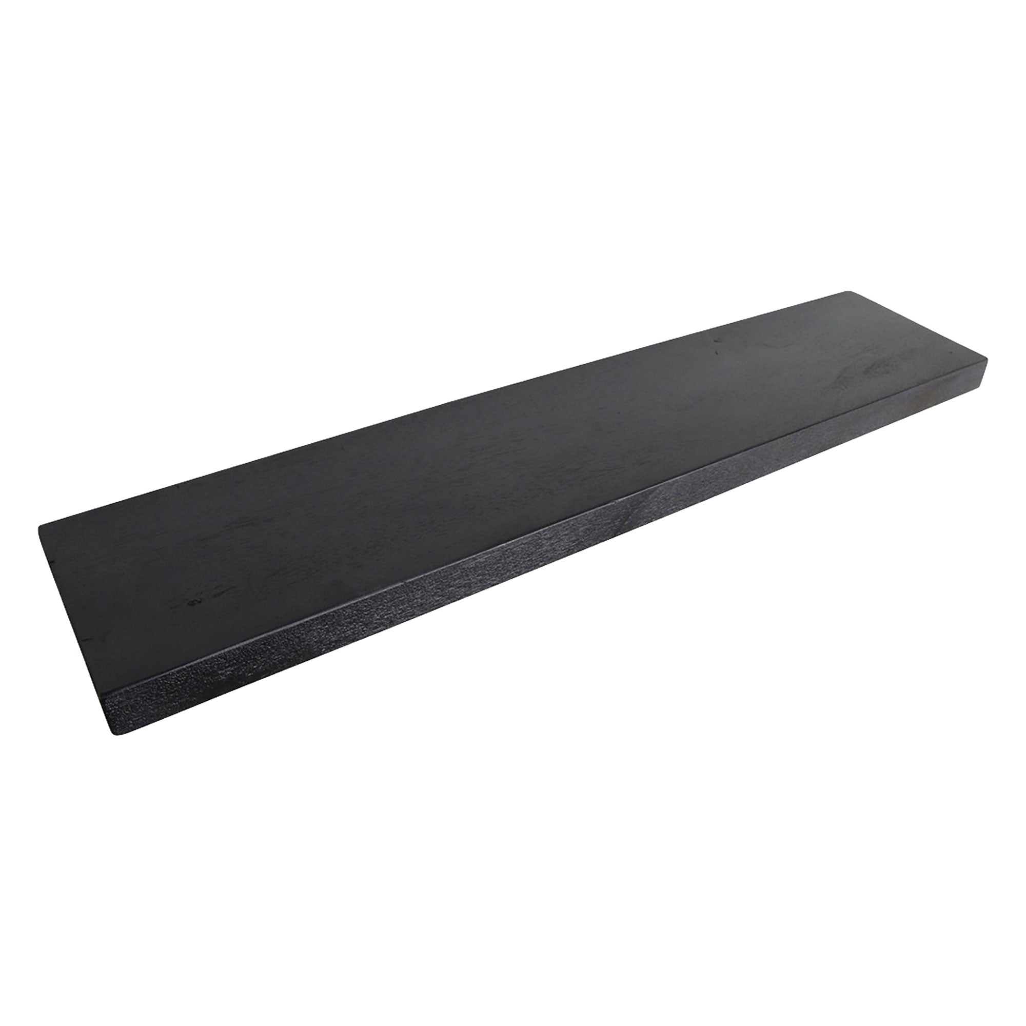 Wandregal Heritage Schwarz - modernes schwebendes Regal aus Holz