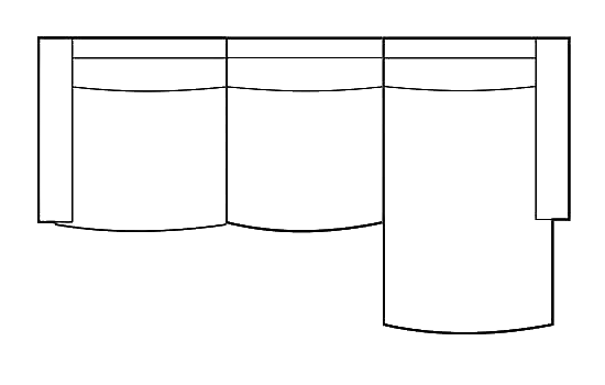 Sofa Trapani Modular | Flexibles Designsofa in 22 Farben