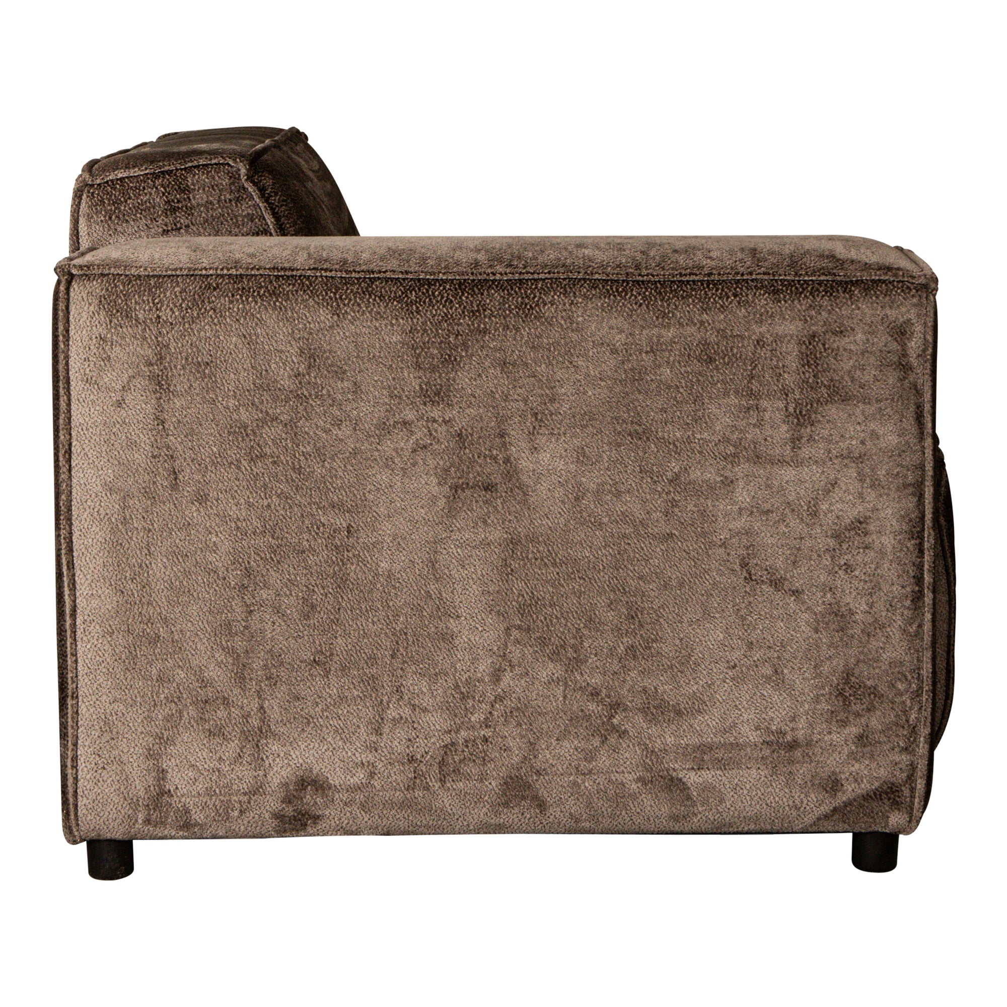 PTMD Sofa Trapani modular | seater arm left| Aphrodite 06 Antelope