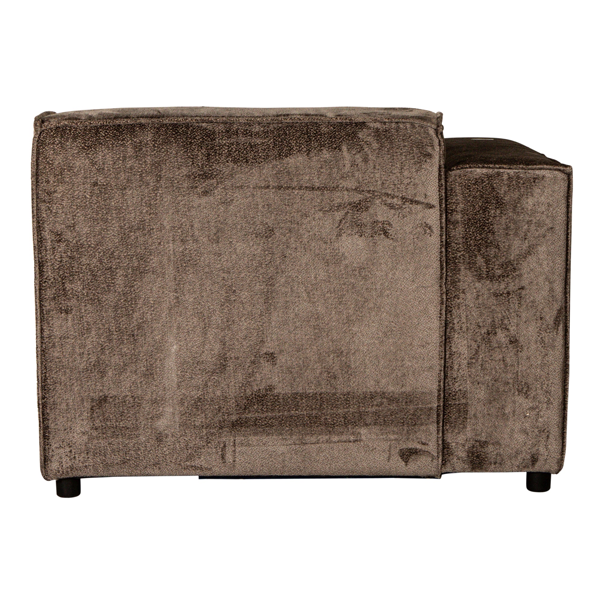 PTMD Sofa Trapani modular | seater arm left | Aphrodite 06 Antelope