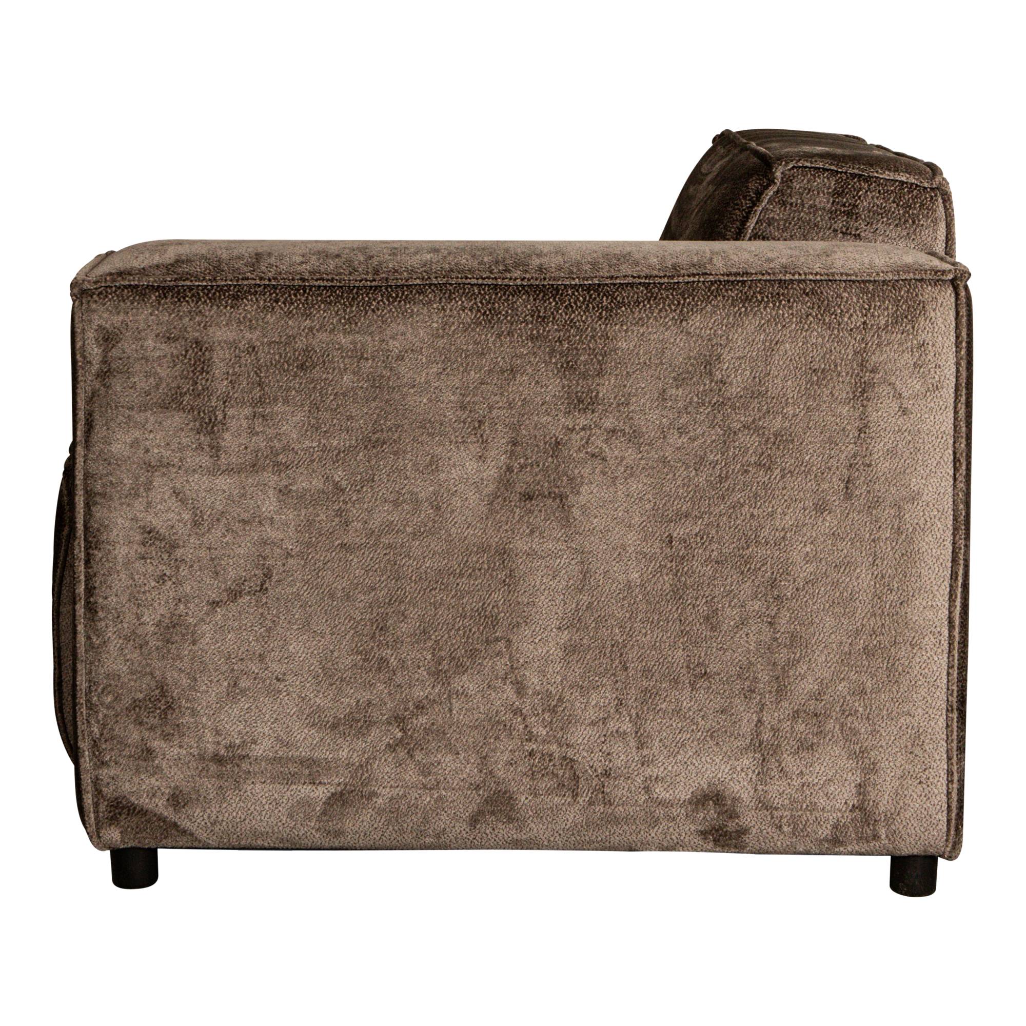 PTMD Sofa Trapani modular | seater arm right | Aphrodite 06 Antelope