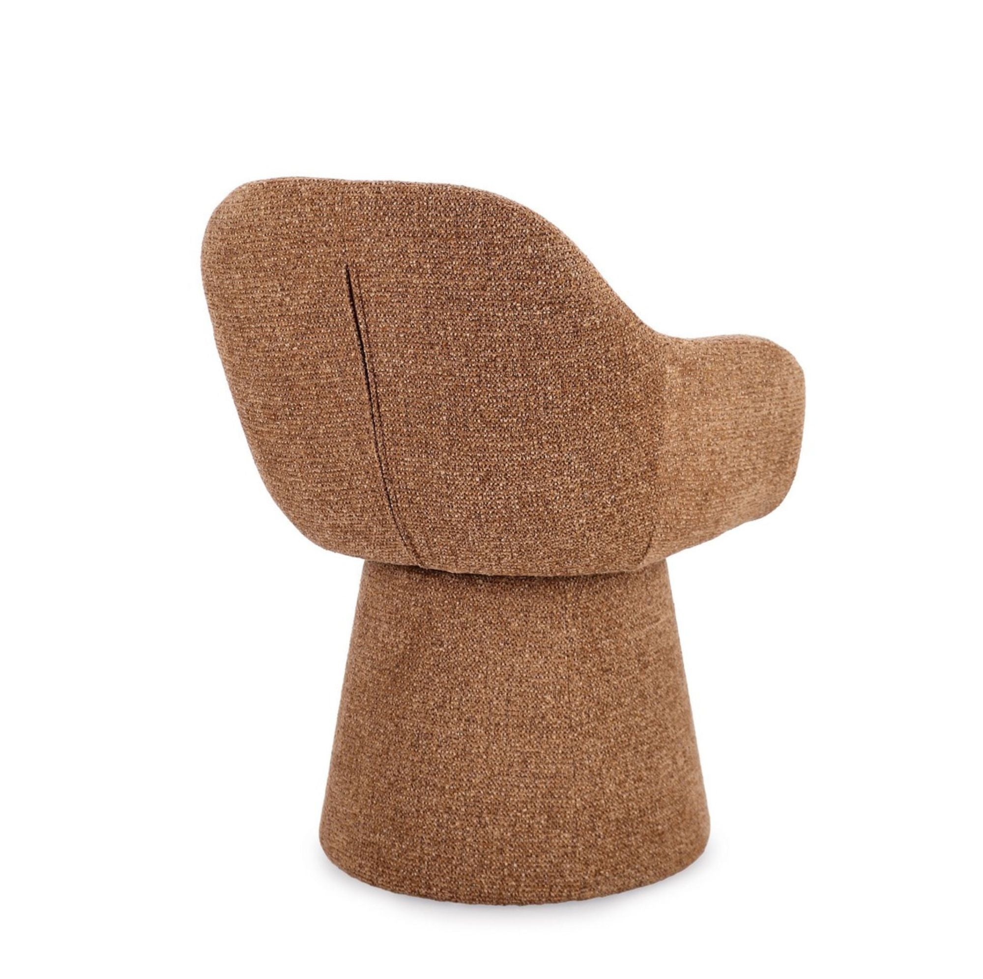 Indoor Sofa Sessel Antara Terrakotta | Drehbar 360° im Wohnambiente | zeitloses Design, hochwertig verarbeitet, ideal für Wohn- und Essbereich | Ansicht 05