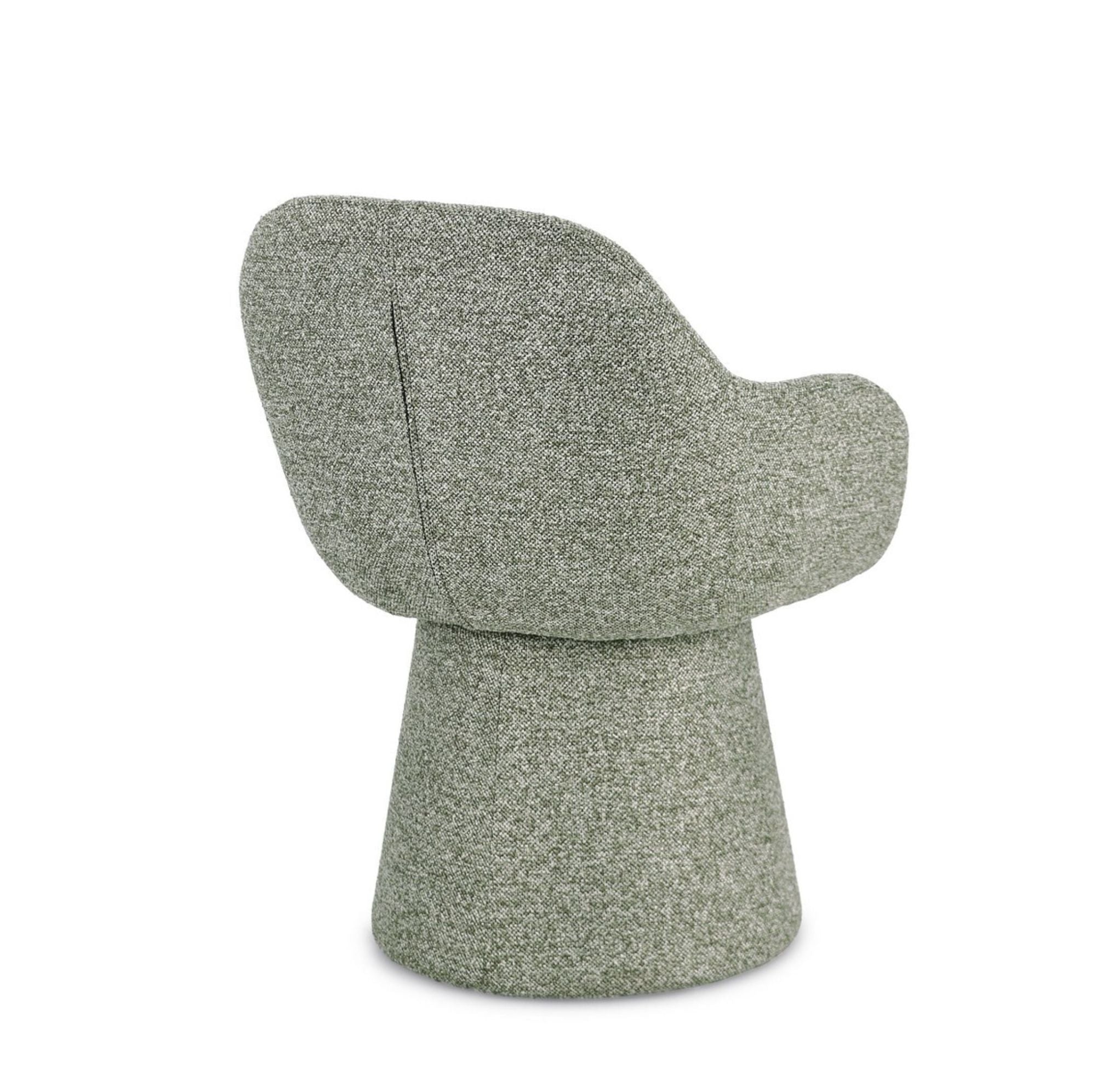 Indoor Sofa Sessel Antara Grün | Drehbar 360° im Wohnambiente | zeitloses Design, hochwertig verarbeitet, ideal für Wohn- und Essbereich