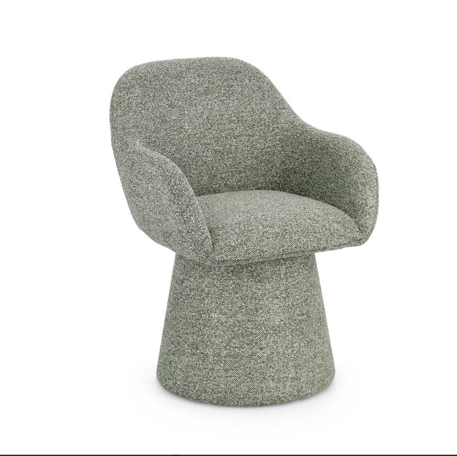 Indoor Sofa Sessel Antara Grün | Drehbar 360° in grün | Bizzotto | zeitloses Design, hochwertig verarbeitet, ideal für Wohn- und Essbereich