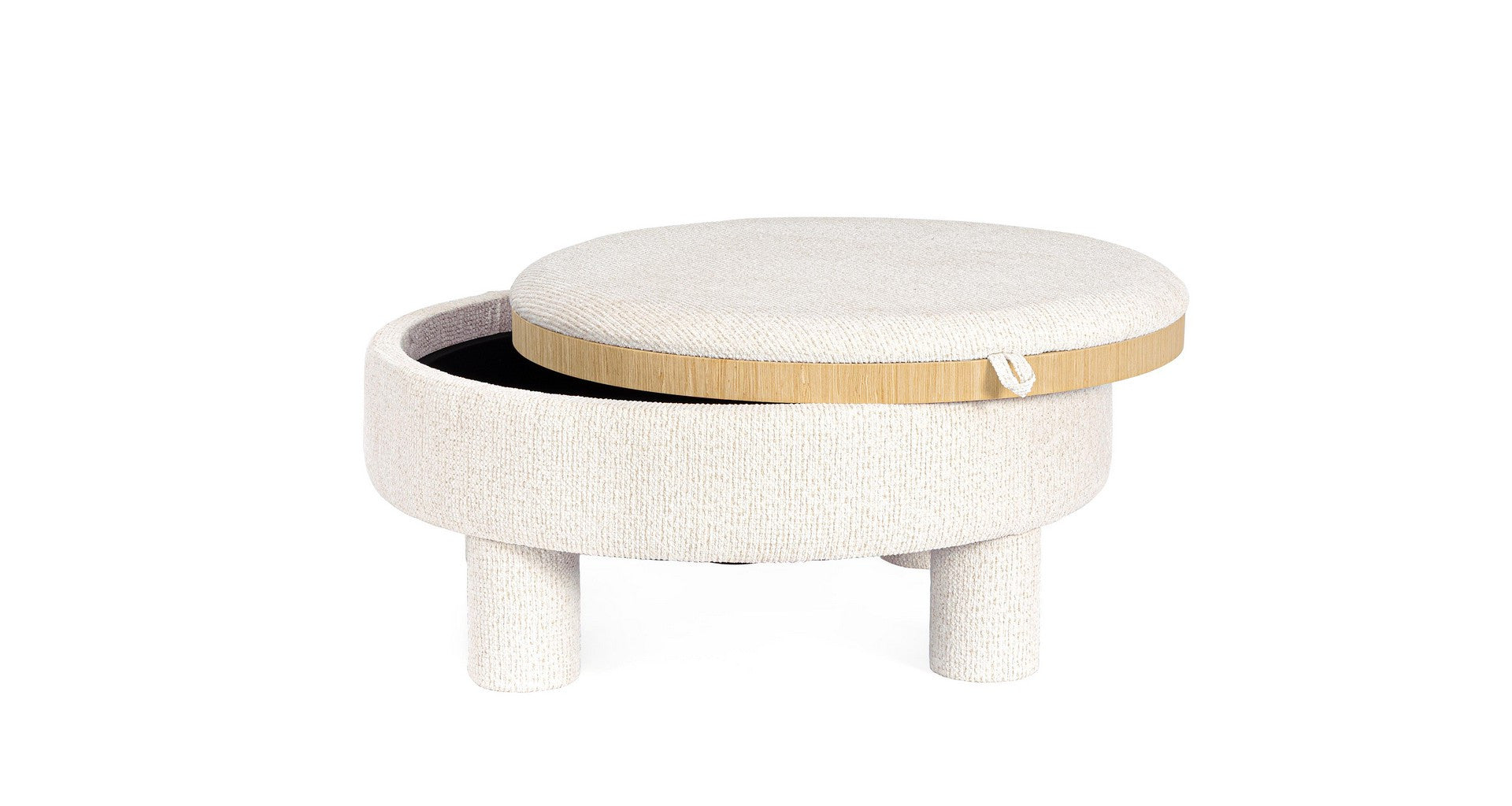 Indoor Sofa Beistelltisch Tanya M-Tablett Ru Weiss im Wohnambiente | zeitloses Design, hochwertig verarbeitet, ideal für Wohn- und Essbereich