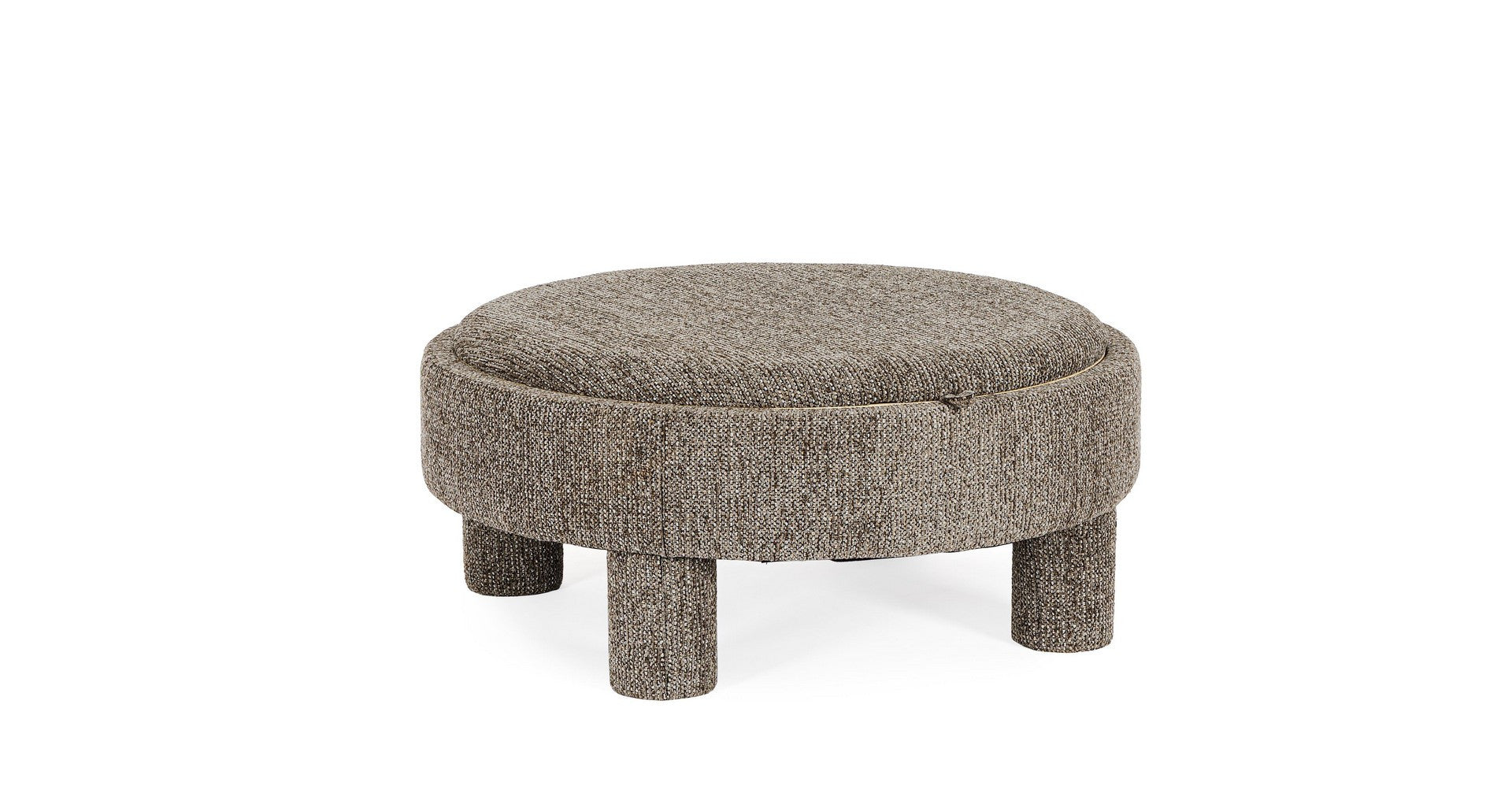 Detailaufnahme Oberfläche | Indoor Sofa Beistelltisch Tanya M-Tablett Ru Grau | zeitloses Design, hochwertig verarbeitet, ideal für Wohn- und