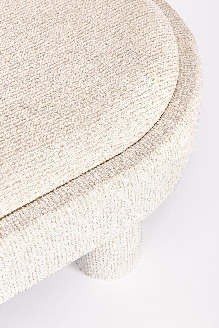 Indoor Sofa Beistelltisch Tanya M-Tablett Oval Weiss im Wohnambiente | zeitloses Design, hochwertig verarbeitet, ideal für Wohn- und Essbereich | Ansicht 05