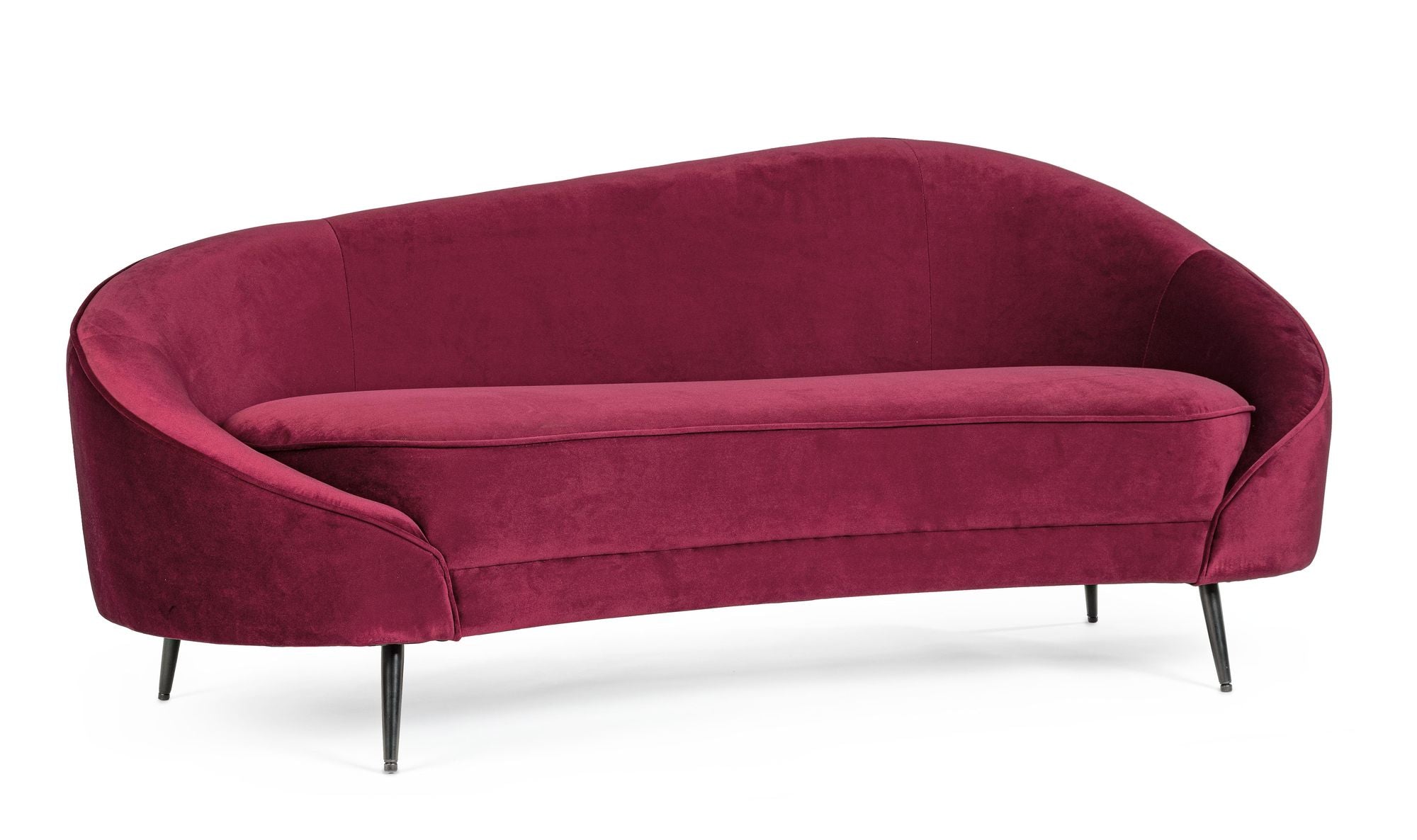 Detailaufnahme Oberfläche | Indoor Sofa Sofa Seraphin Wine 2Pl | zeitloses Design, hochwertig verarbeitet, ideal für Wohn- und Essbereich