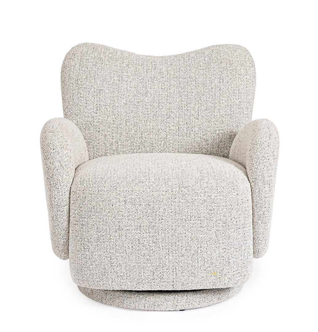 Sessel Harper Hellgrau | Drehbar 360°