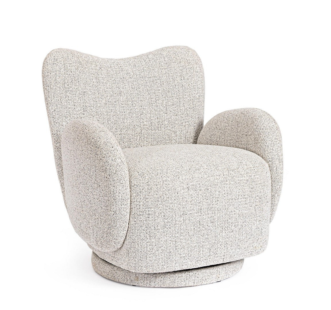 Sessel Harper Hellgrau | Drehbar 360°