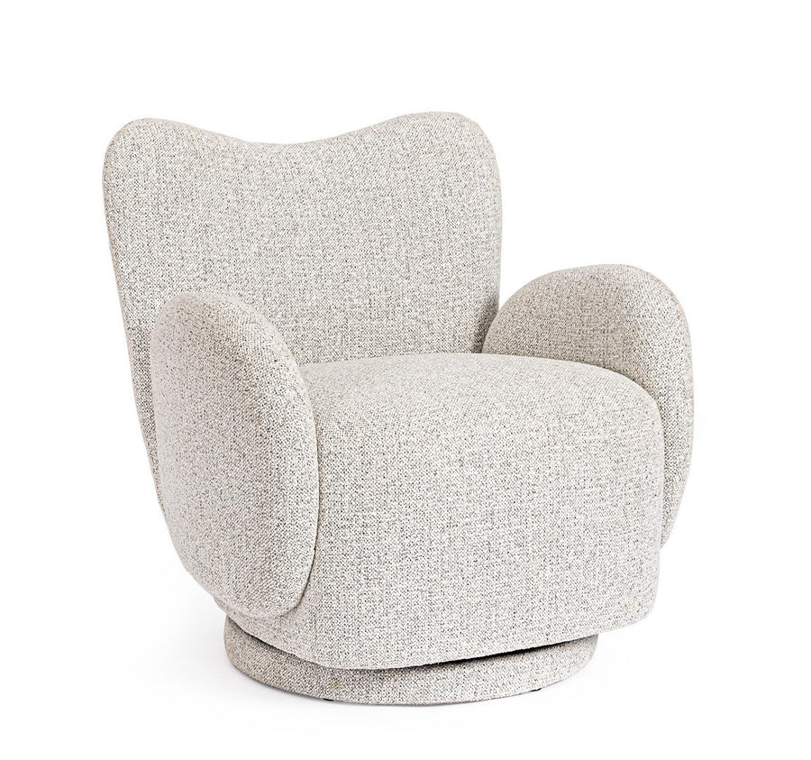 Sessel Harper Hellgrau | Drehbar 360°