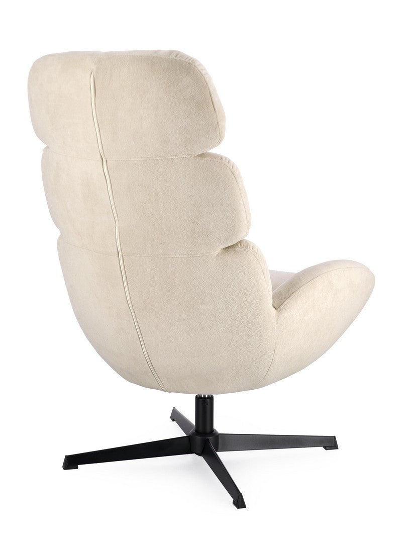 Sessel Violante Perlweiss | Drehbar 360°