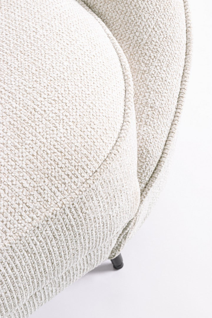 Sofa 3Pl Costance Weiss