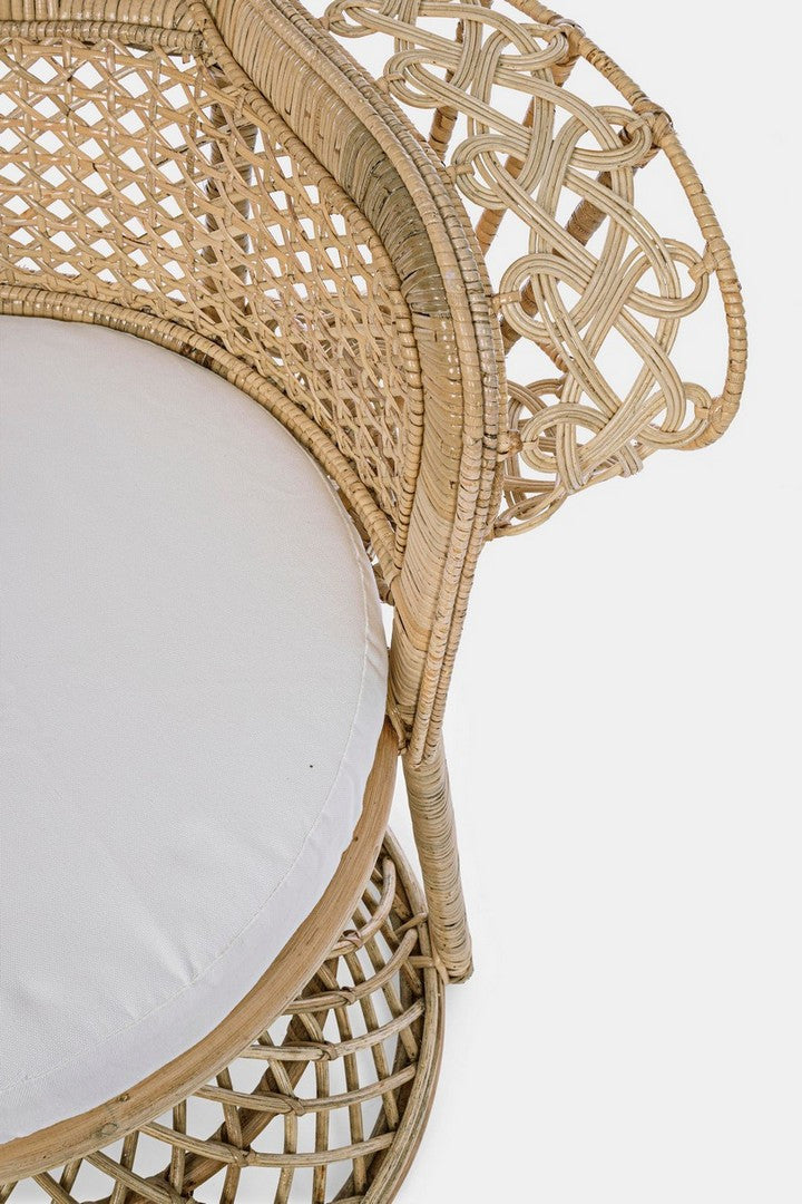 Sessel Peacock M-Kiss. Natur