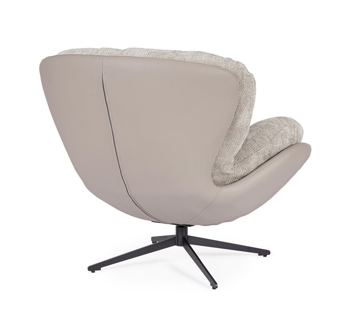 Sessel Adinda Dunkelgrau/Taubengrau