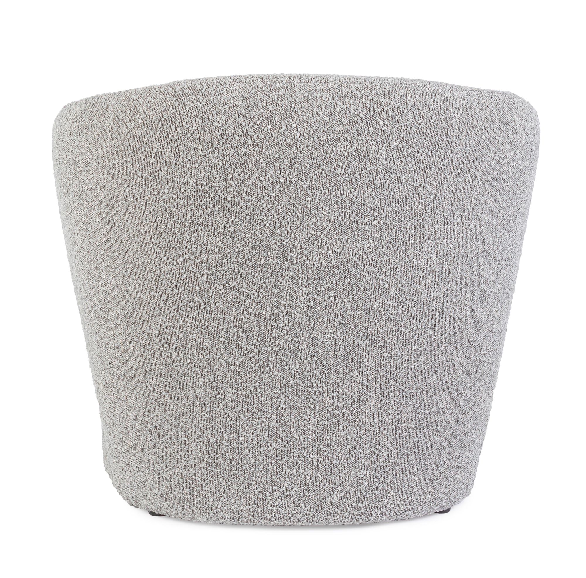 Indoor Sofa Sessel Babila Grau im Wohnambiente | zeitloses Design, hochwertig verarbeitet, ideal für Wohn- und Essbereich | Ansicht 05