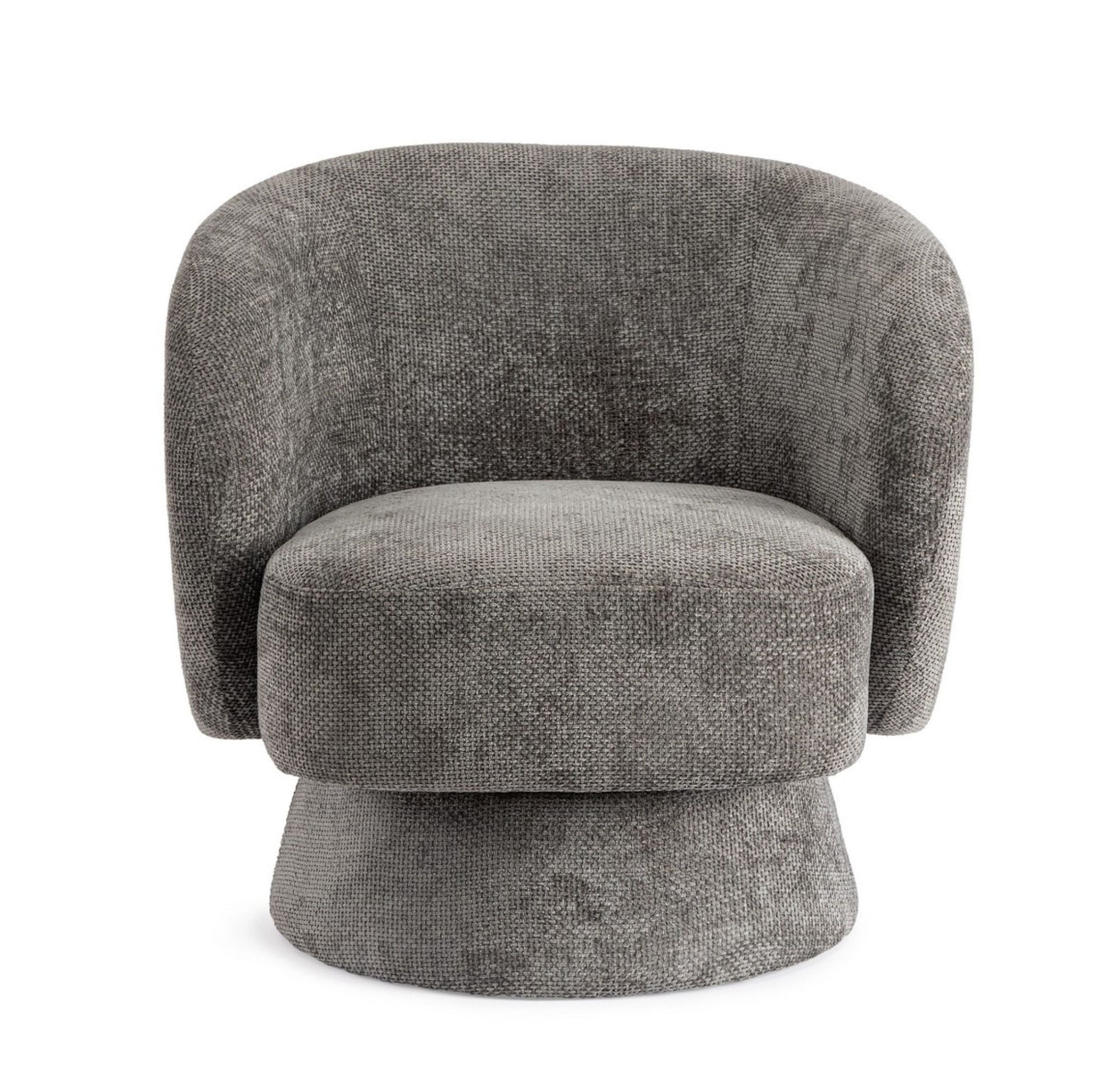 Indoor Sofa Sessel Julienne drehbar Dunkelgrau im Wohnambiente | zeitloses Design, hochwertig verarbeitet, ideal für Wohn- und Essbereich | Ansicht 05