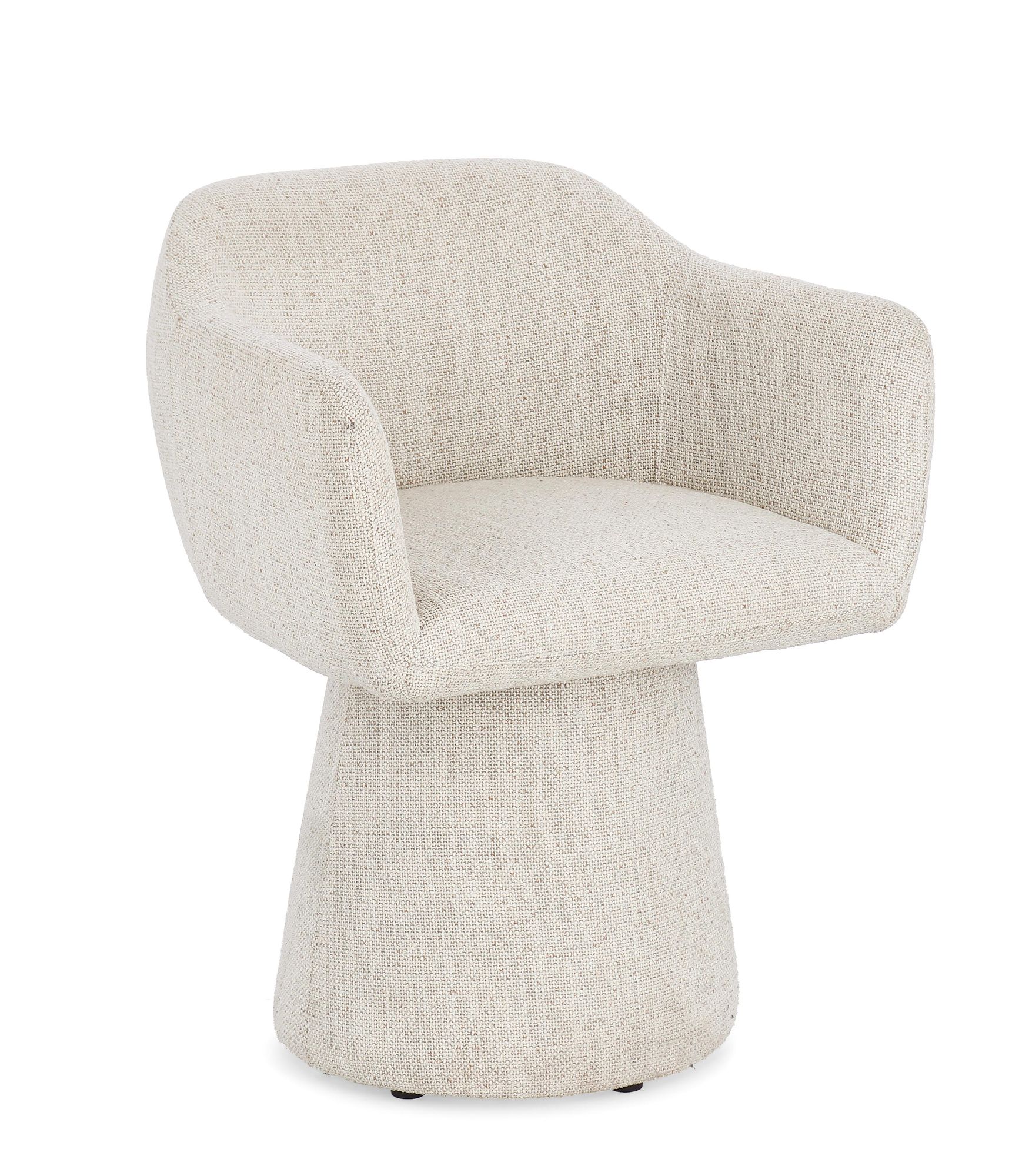 Indoor Sofa Stuhl Lottie drehbar Eis | Bizzotto | zeitloses Design, hochwertig verarbeitet, ideal für Wohn- und Essbereich