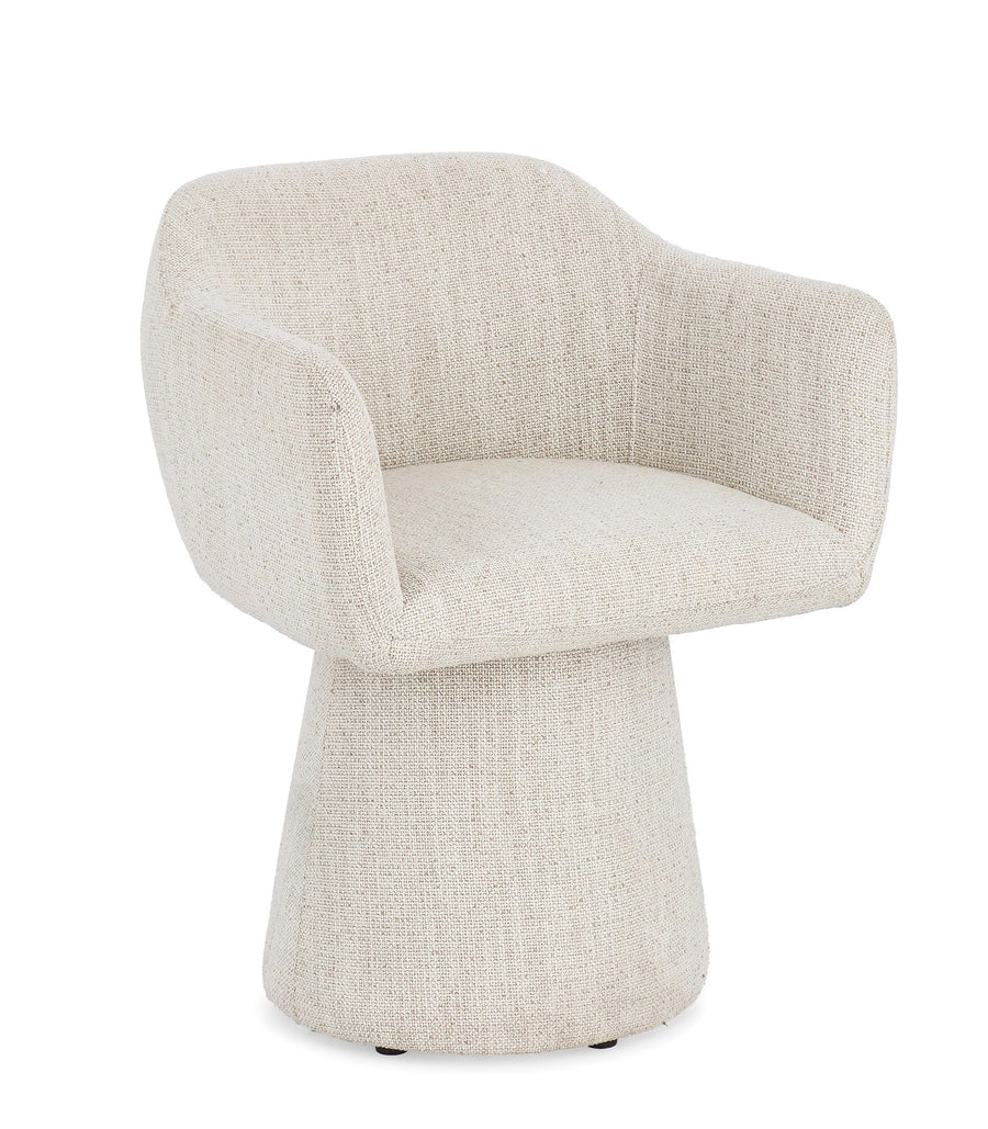 Indoor Sofa Stuhl Lottie drehbar Eis | Bizzotto | zeitloses Design, hochwertig verarbeitet, ideal für Wohn- und Essbereich