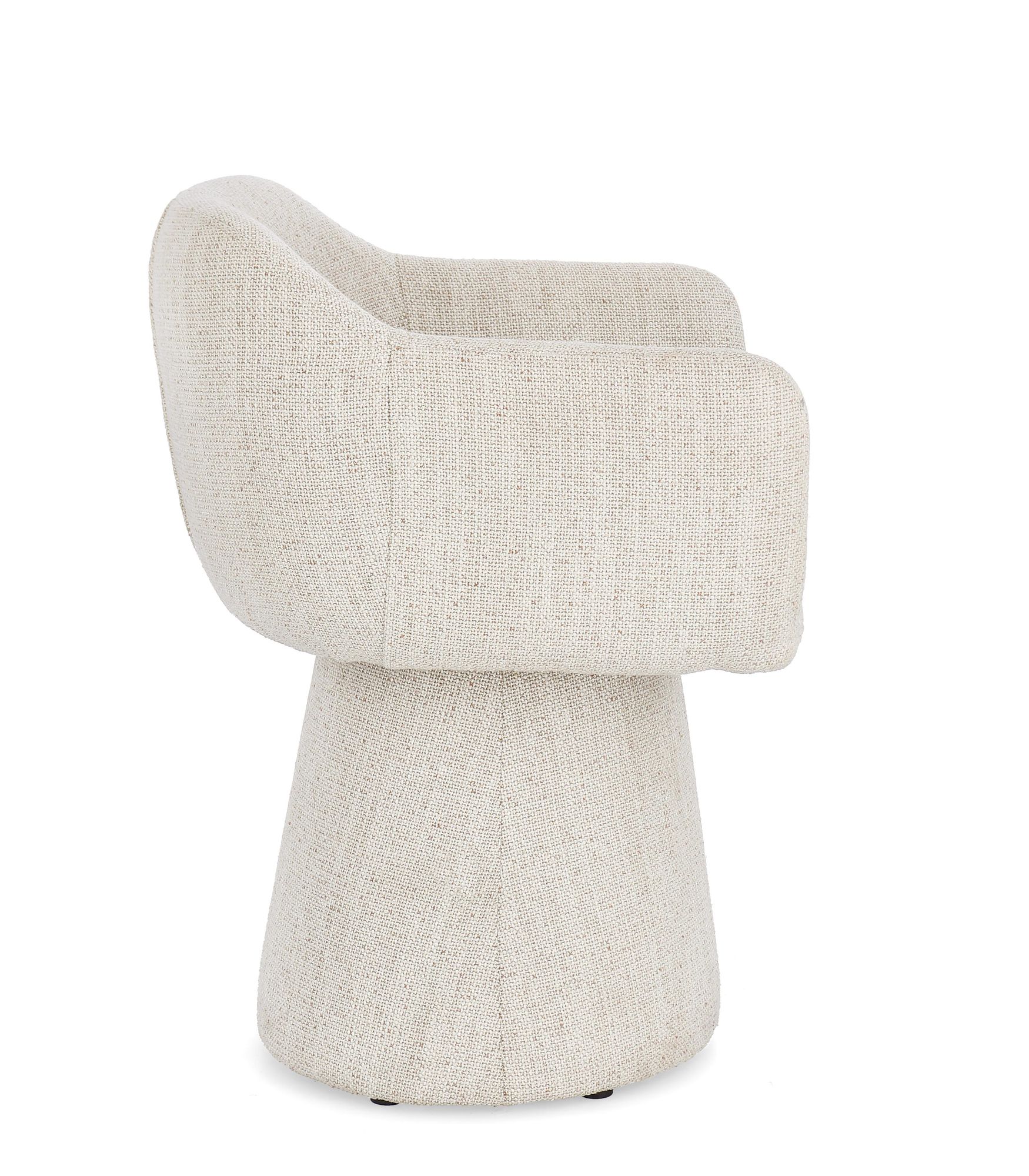 Indoor Sofa Stuhl Lottie drehbar Eis im Wohnambiente | zeitloses Design, hochwertig verarbeitet, ideal für Wohn- und Essbereich | Ansicht 08