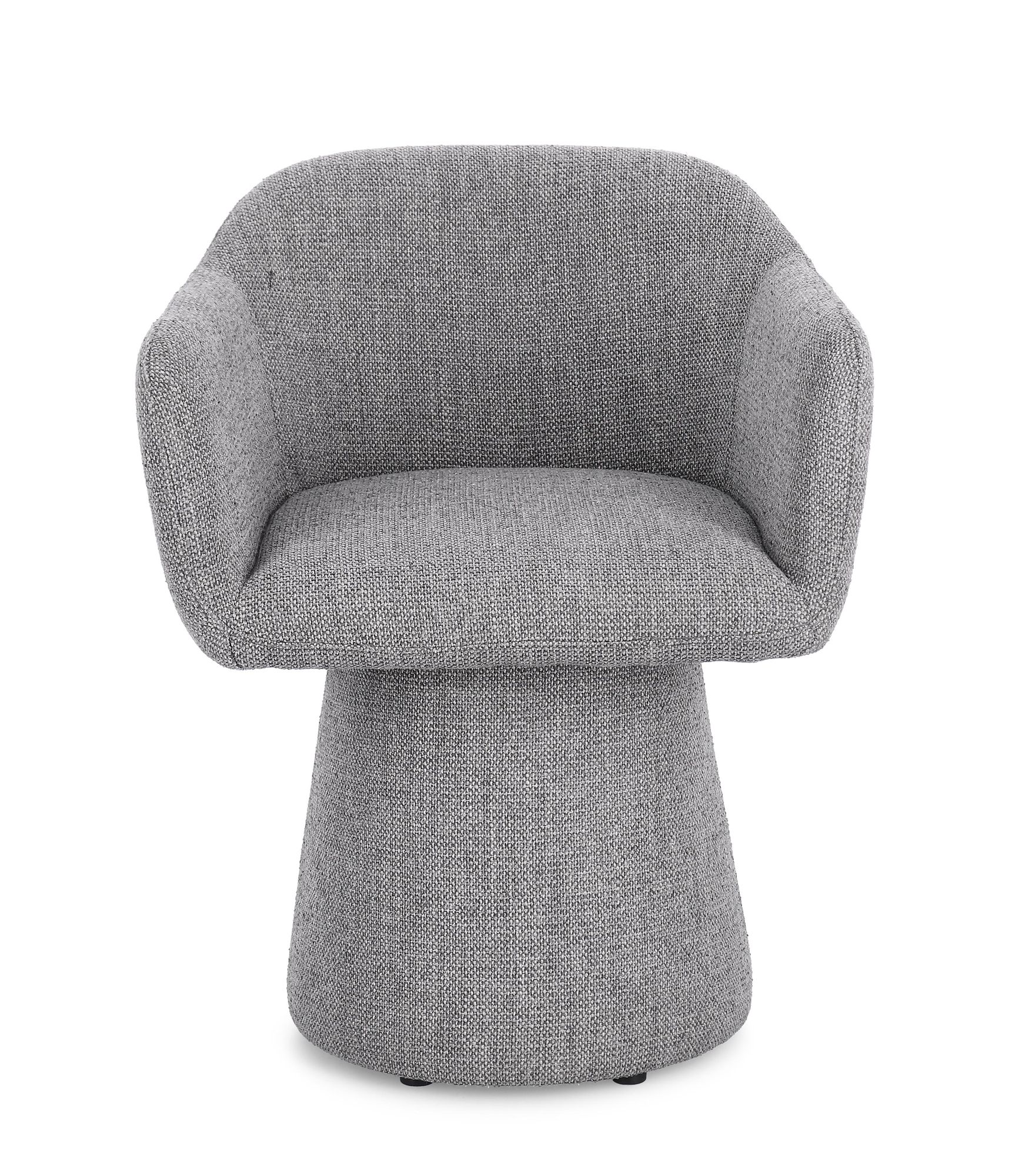 Indoor Sofa Stuhl Lottie drehbar Dunkelgrau im Wohnambiente | zeitloses Design, hochwertig verarbeitet, ideal für Wohn- und Essbereich