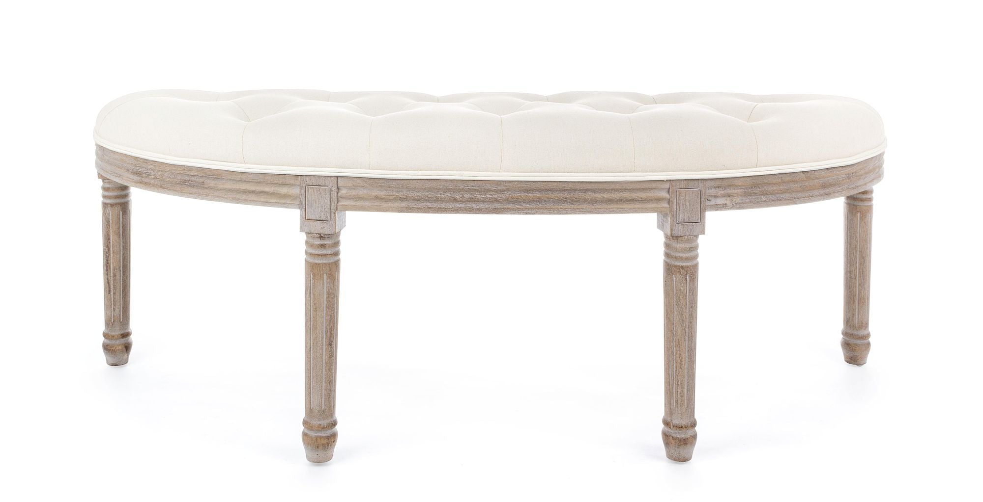 Detailaufnahme Oberfläche | Indoor Sofa Bank Tilde Naturale | zeitloses Design, hochwertig verarbeitet, ideal für Wohn- und Essbereich