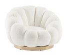 Sessel drehbar Florel Weiss
