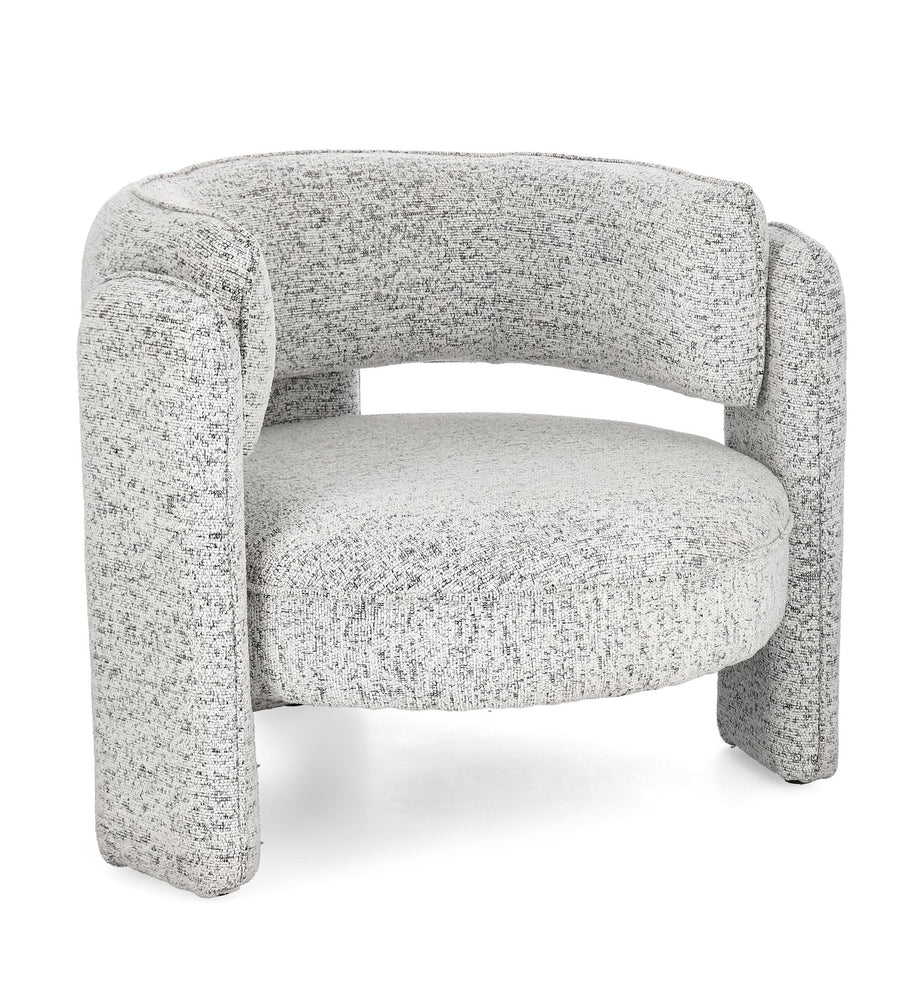 Indoor Sofa Sessel Aisha Grau in grau | Bizzotto | zeitloses Design, hochwertig verarbeitet, ideal für Wohn- und Essbereich