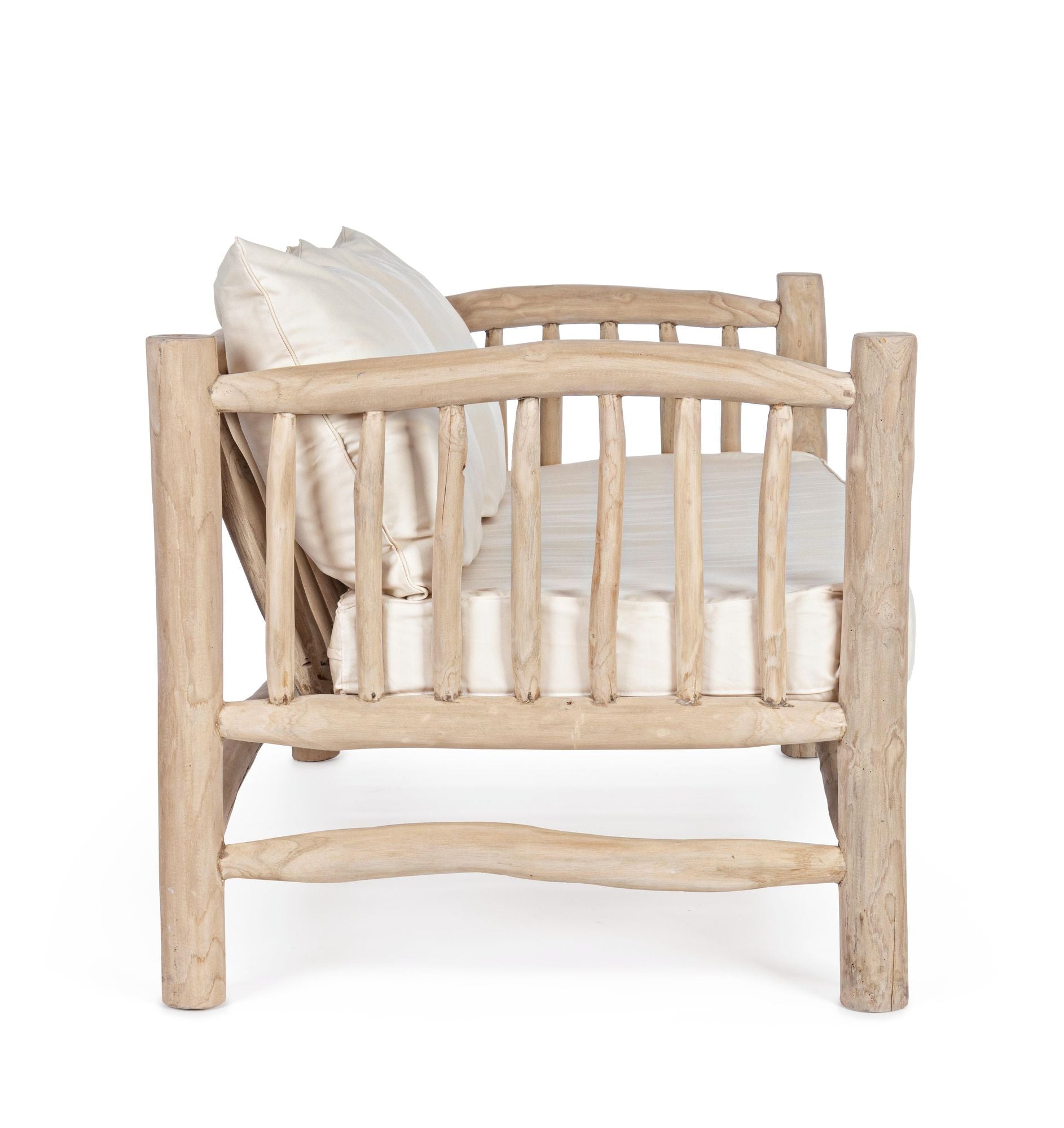 Indoor Sofa Sofa M-Kissen Sahel Nat im Wohnambiente | zeitloses Design, hochwertig verarbeitet, ideal für Wohn- und Essbereich | Ansicht 04