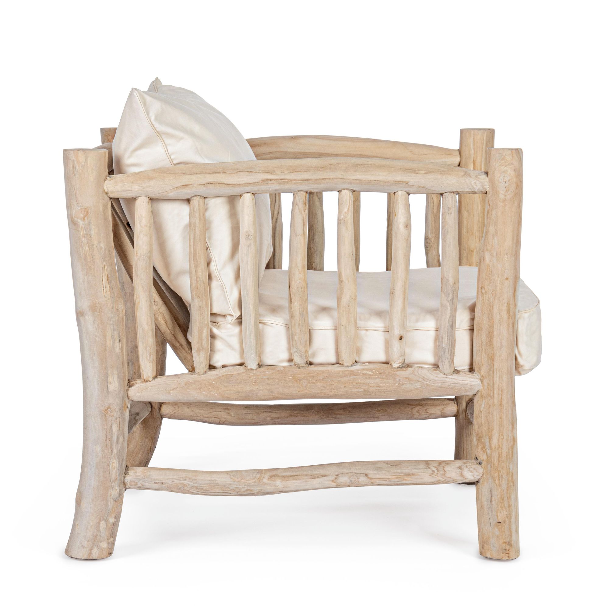 Indoor Sofa Sessel M-K Sahel Nat im Wohnambiente | zeitloses Design, hochwertig verarbeitet, ideal für Wohn- und Essbereich | Ansicht 04