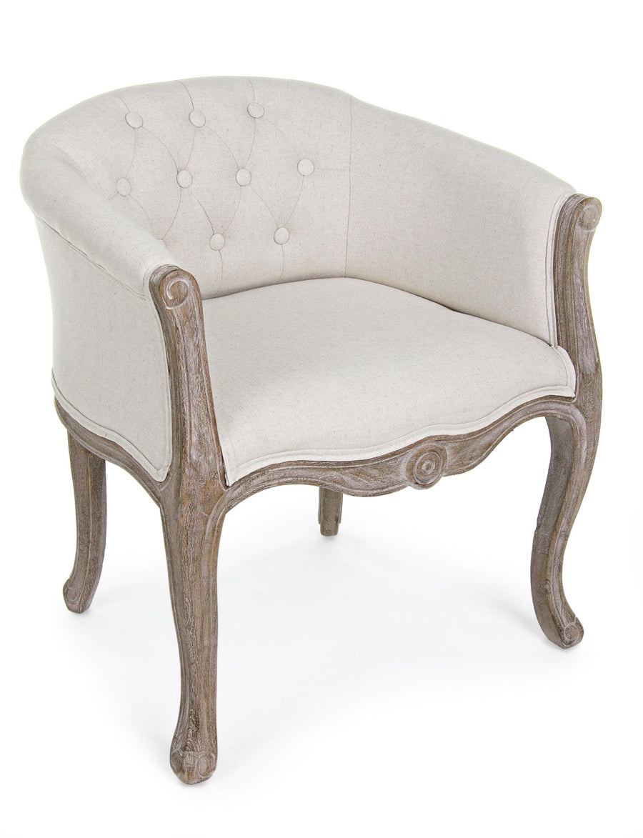Indoor Sofa Sessel Diva | Bizzotto | zeitloses Design, hochwertig verarbeitet, ideal für Wohn- und Essbereich