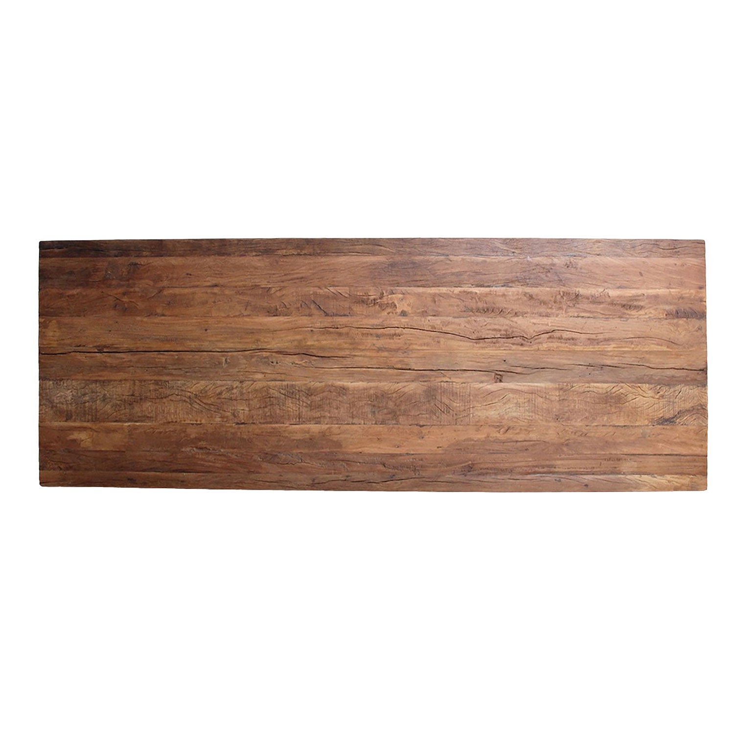 Massiver STUFF Loft Tisch aus Vintage Timber, Vorderansicht | STUFF Shop