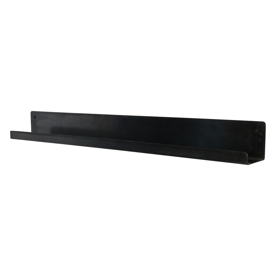Metall Wandboard Timberline 75 cm in Schwarz Matt | STUFF Loft