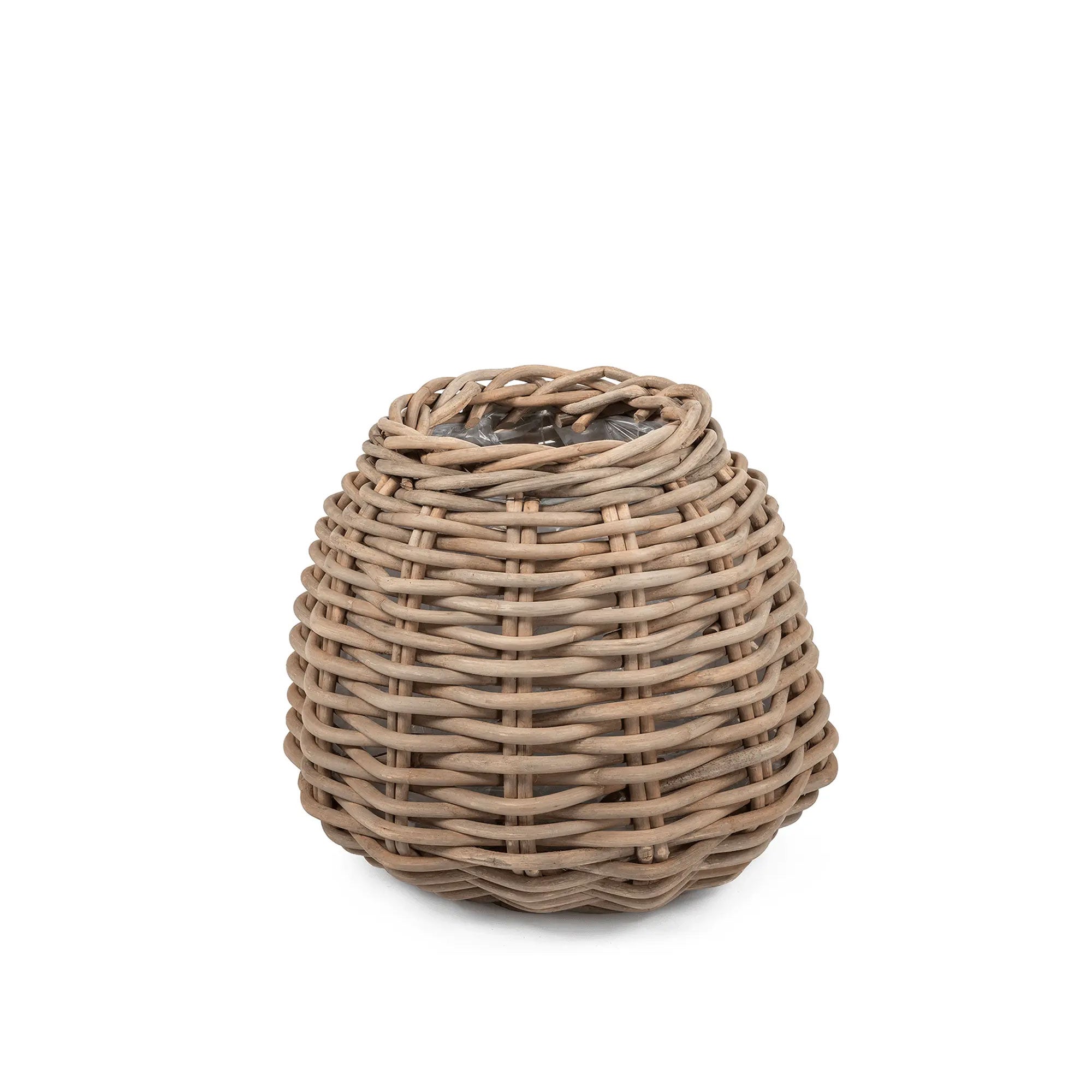 Gommaire Pflanzkorb Apple aus Rattan in Large für Outdoor | Gommaire bei STUFF Shop kaufen