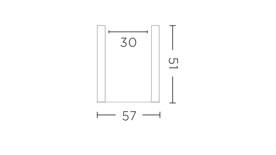 Gommaire Pflanzkorb Apple aus Rattan für Outdoor - Maße small | Gommaire bei STUFF Shop kaufen