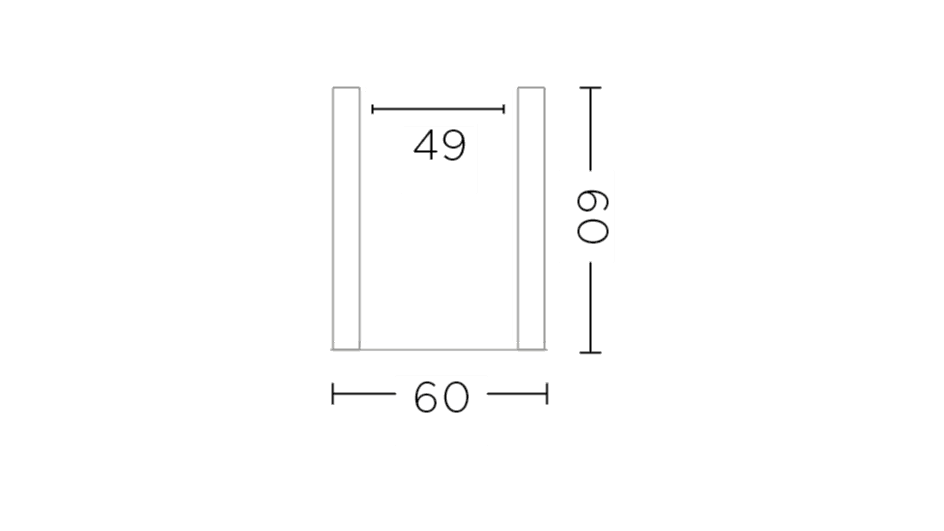 Pflanzkübel Nora aus Teakholz in Natural Grey für Outdoor - Maße large | Gommaire bei STUFF Shop kaufen