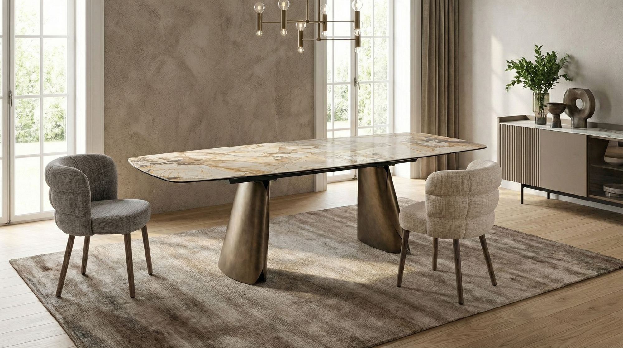 Entdecke den Ausziehtisch Cile Patagon180/220/260x100 von Bizzotto: hochwertig verarbeitet, stilsicher kombinierbar und ideal für Essbereich oder Wohnraum | bei STUFF Shop kaufen