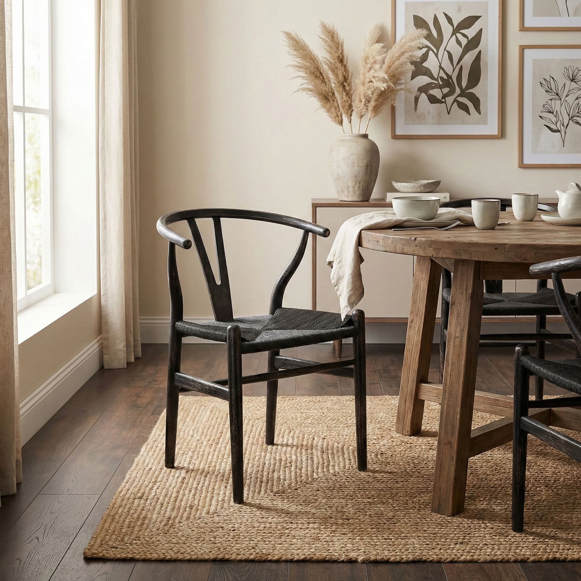 Stuhl Artemia Schwarz