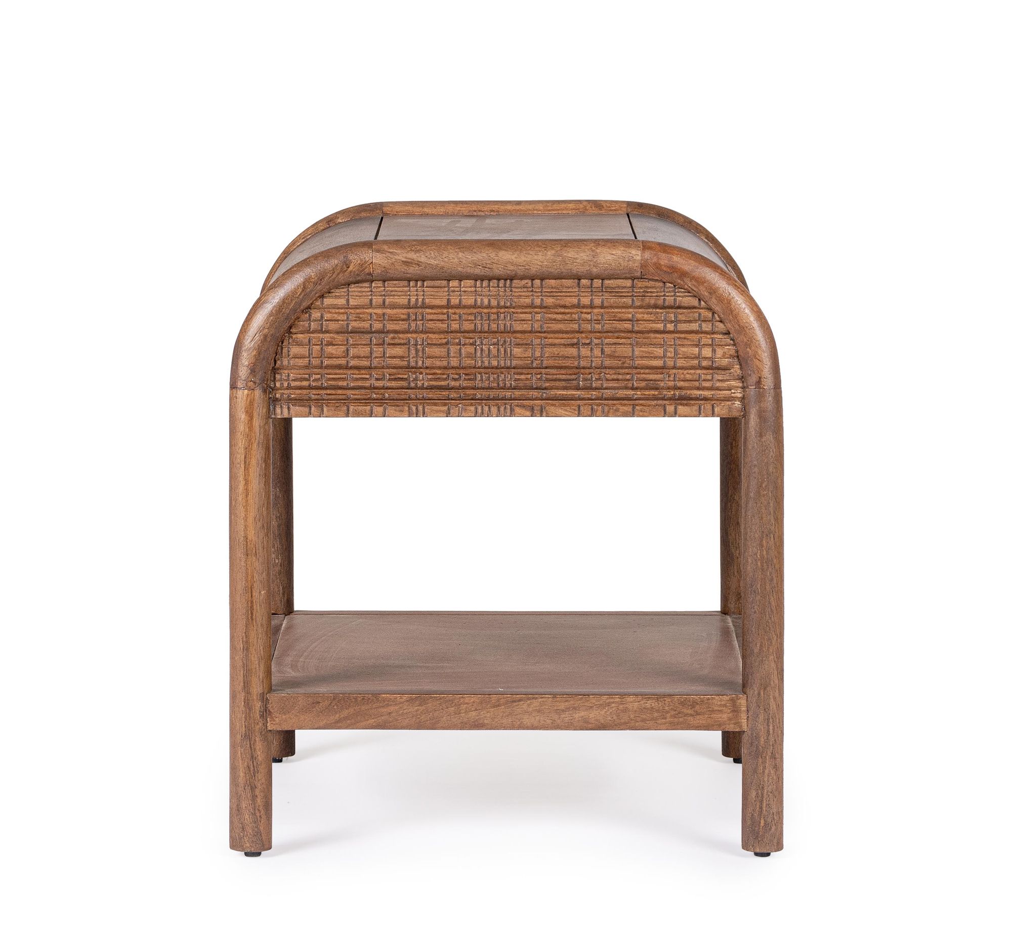 Nachttisch Sanat | Handgefertigtes Designmöbel aus Mangoholz