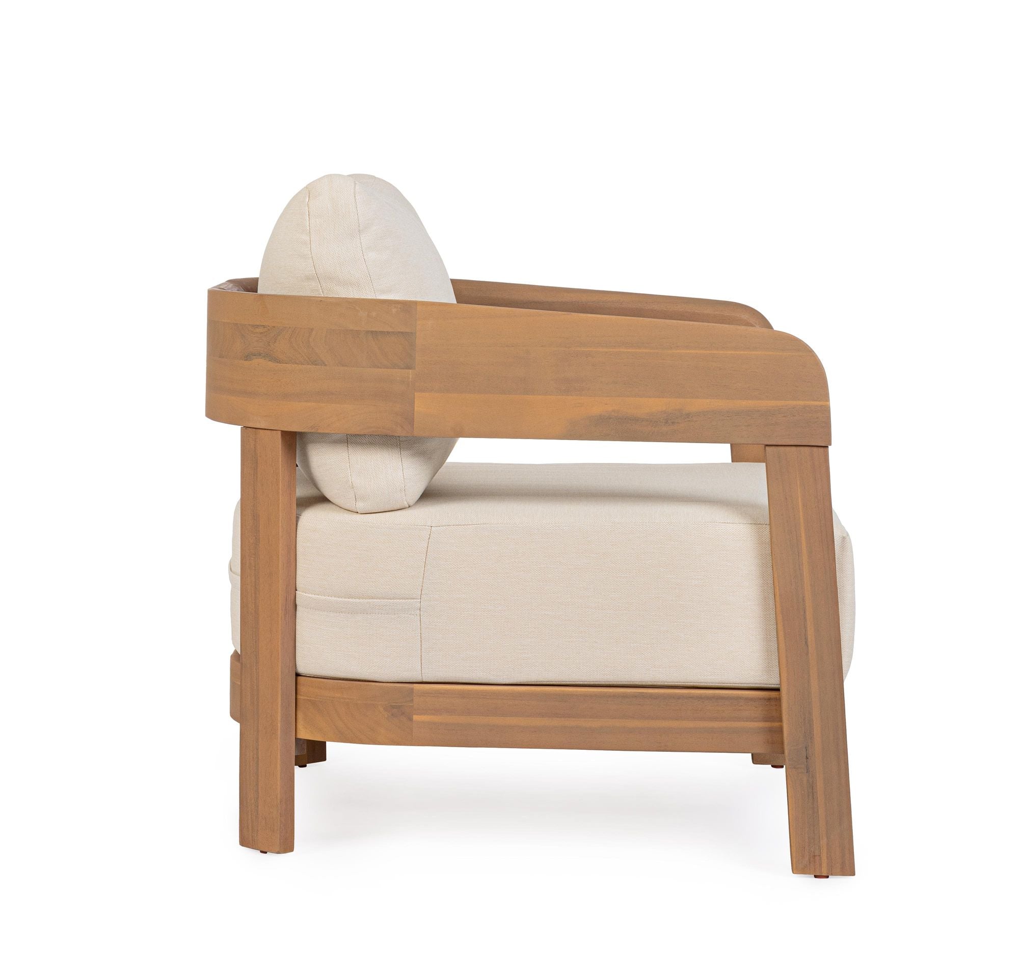 Outdoor Sessel Pablo mit Kissen aus FSC-Holz | Bizzotto bei STUFF Shop kaufen