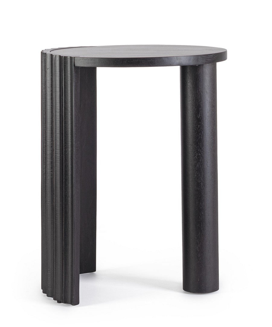 Couchtisch Orissa Schwarz von Bizzotto – Mangoholz, Detail, im STUFF Shop