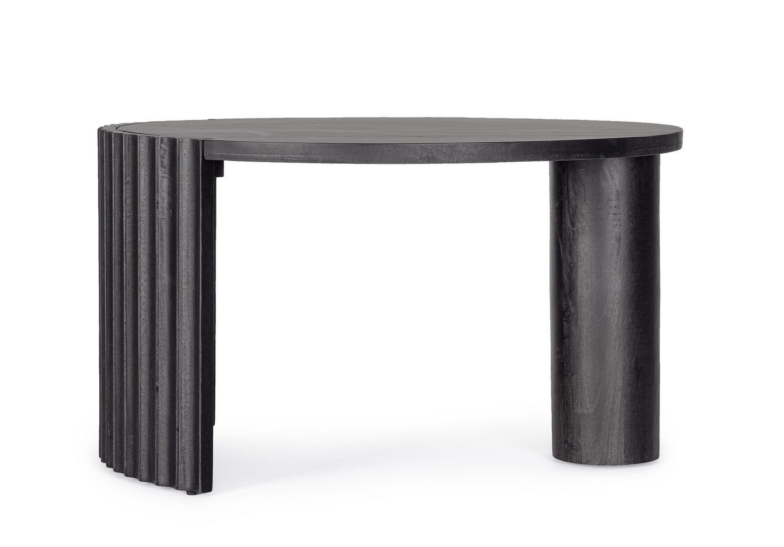 Couchtisch Orissa Schwarz von Bizzotto – Mangoholz, Detail, im STUFF Shop