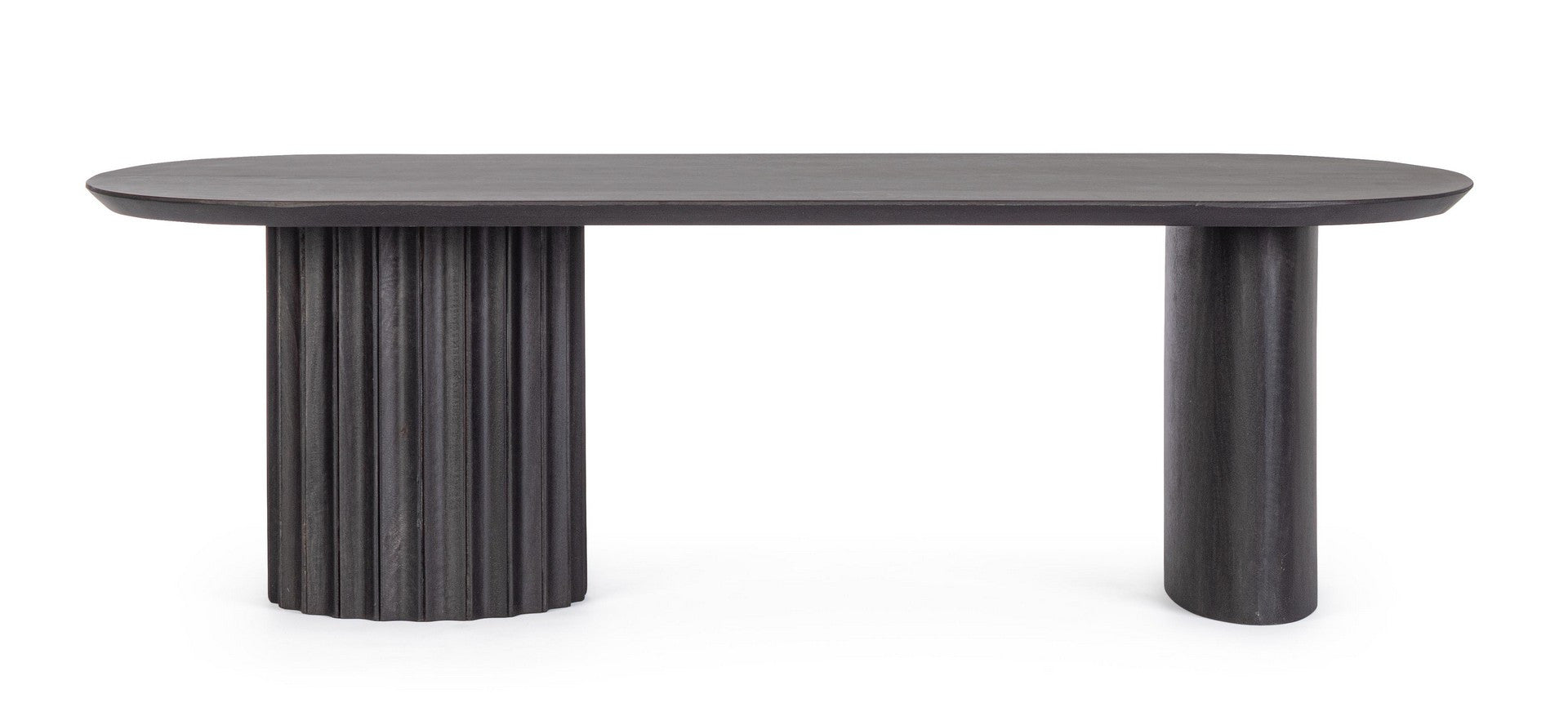 Couchtisch Orissa Schwarz von Bizzotto – Mangoholz, Detail, im STUFF Shop