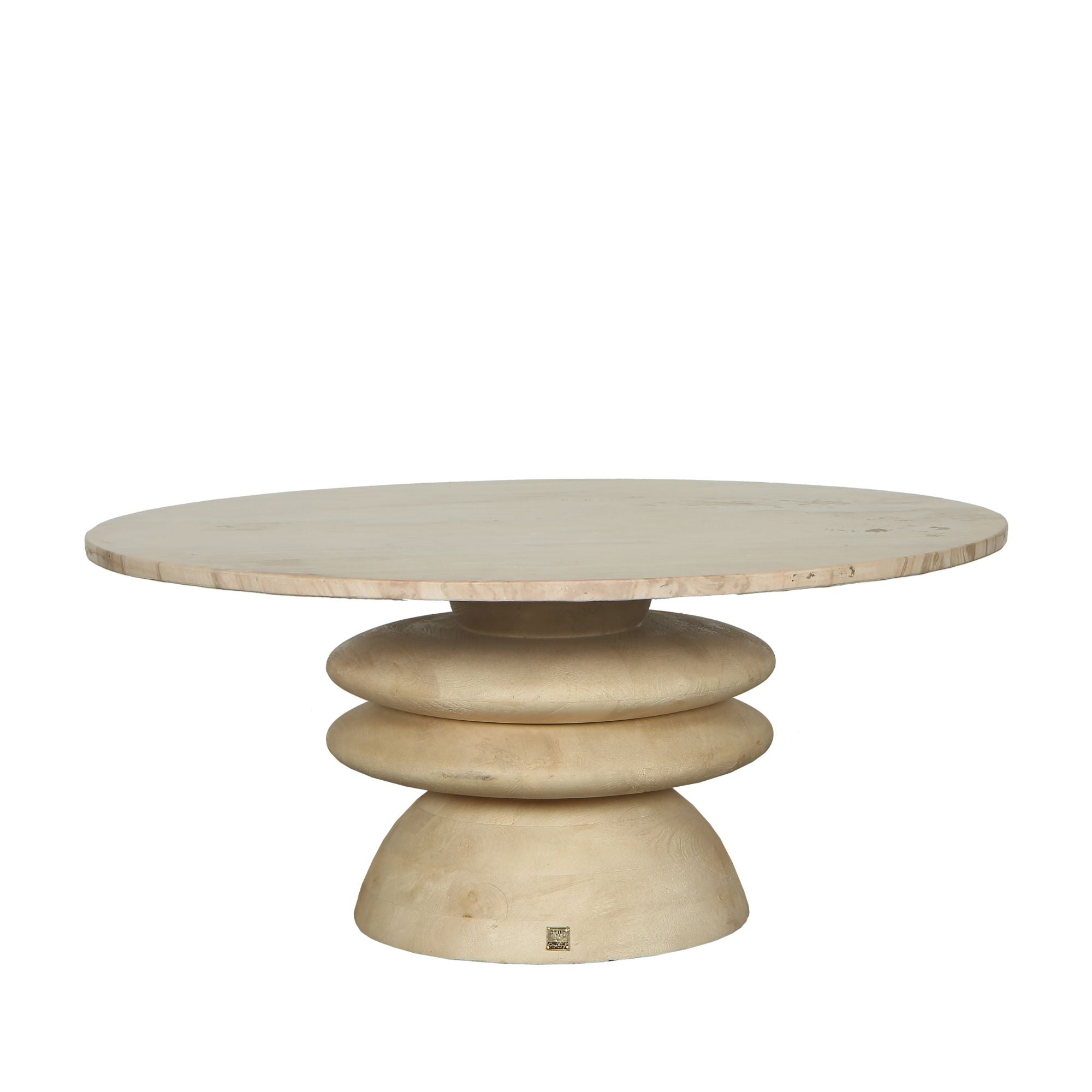 Detailaufnahme Oberfläche | Indoor Sofa Couchtisch Callain Natural Marble aus Marmor