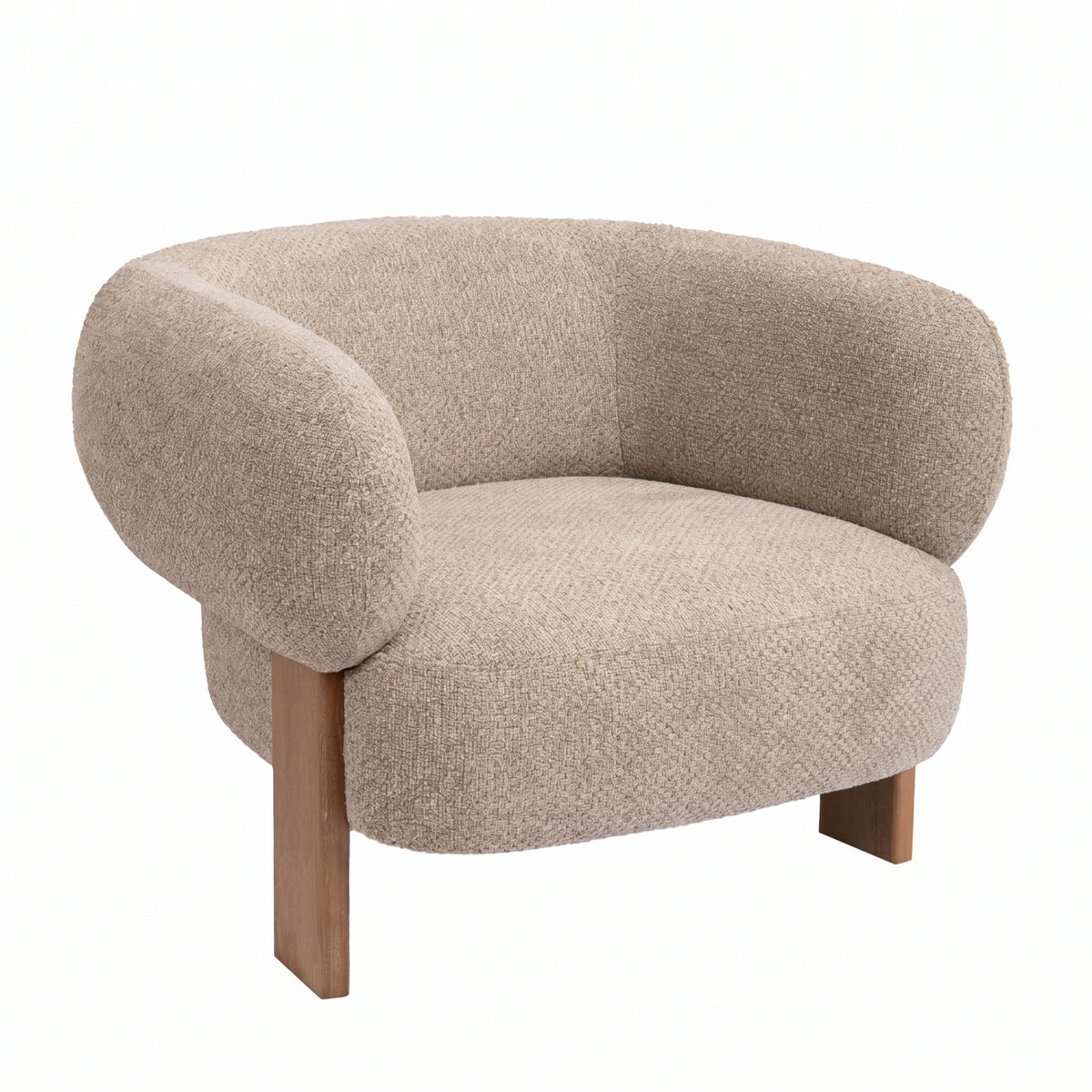 Sessel Nomy Taupe kompakter Polstersessel im Bezug Opulence 8 | Wohnbeispiel 2 | PTMD bei STUFF Shop kaufen